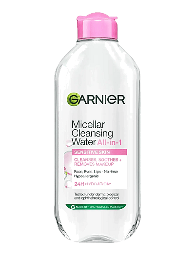 Garnier Micellar Cleansing Water All-In-1 For Normal & Sensitive Skin 400 Ml - Micellar Water