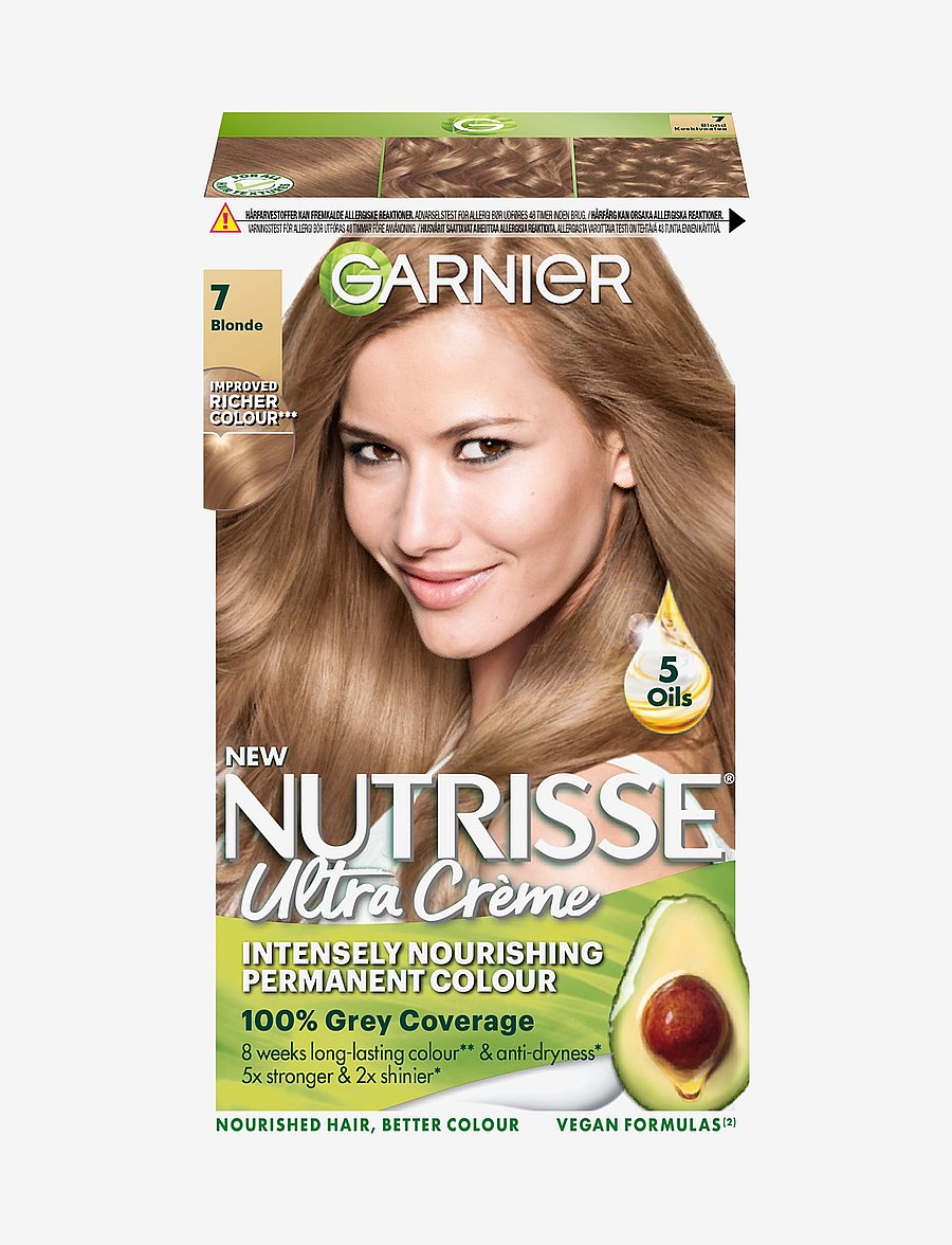 Garnier - Garnier Nutrisse Ultra Crème 7.0 BlondE - varanlegir hárlitir - 7.0 blond - 0