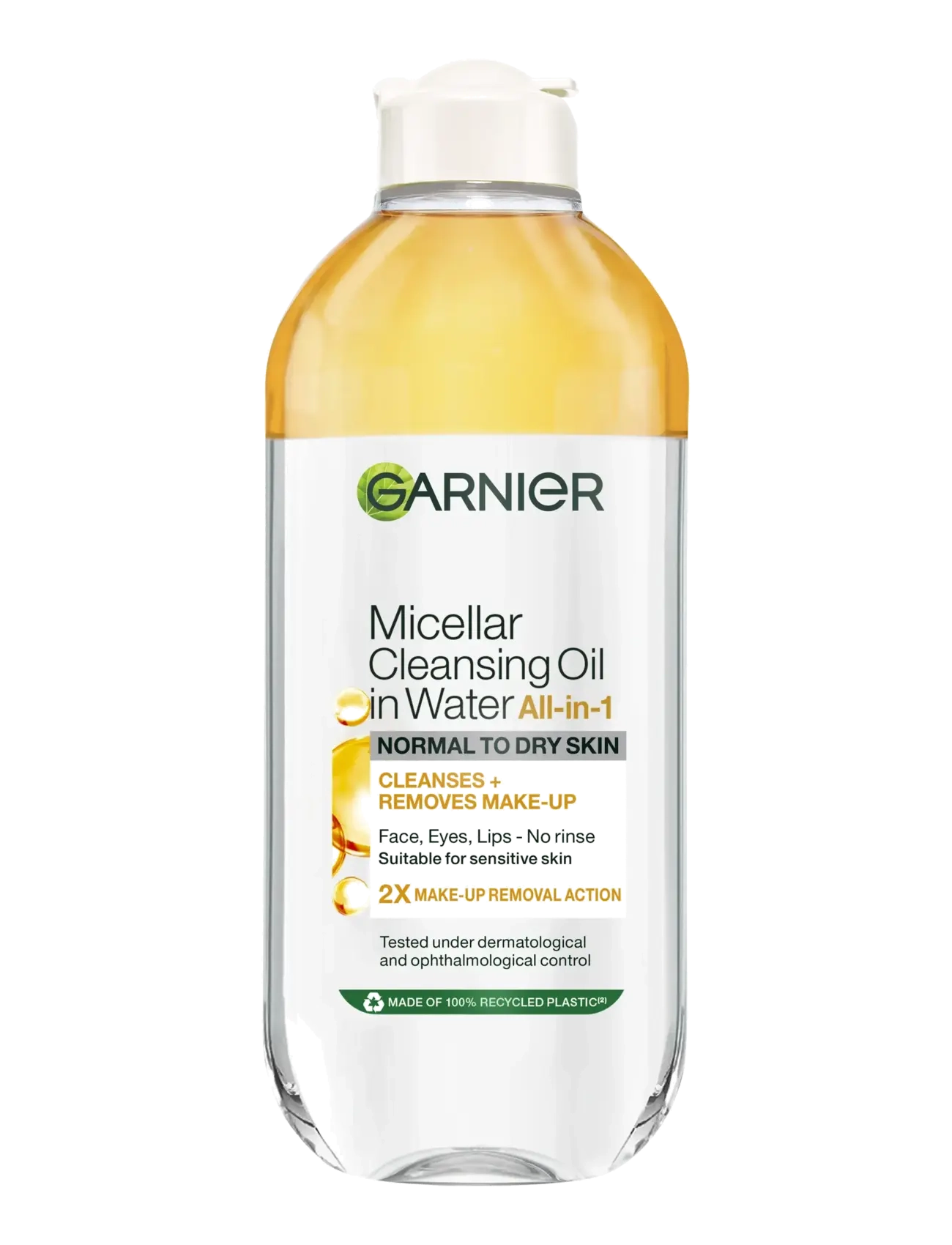 Garnier Garnier Micellar Cleansing Water-in Oil All-in-1 for very dry skin 400 ml - Hudvård - NO COLOUR / undefined