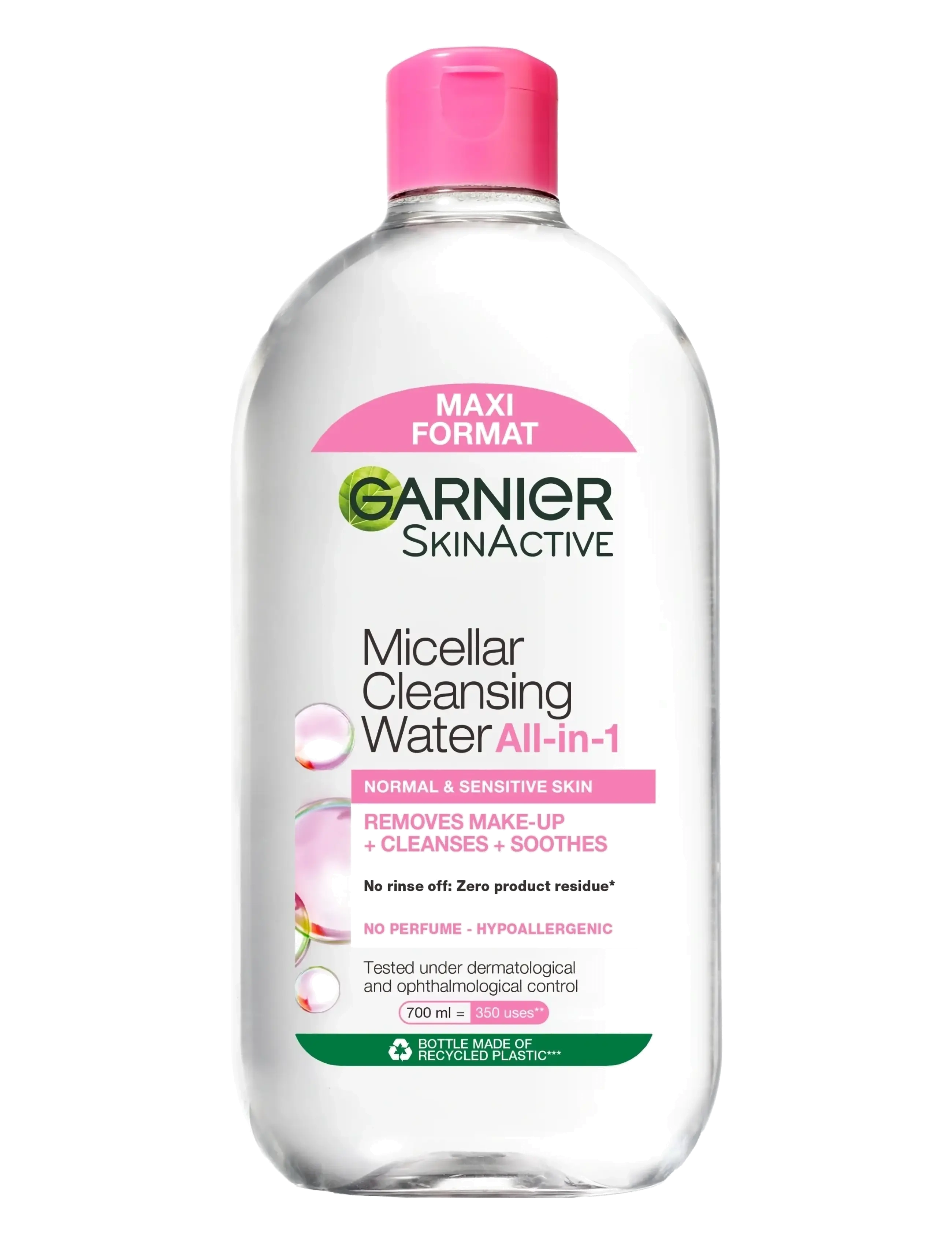 Garnier Garnier Micellar Cleansing Water All-in-1 for Normal & Sensitive skin 700 ml - Skönhet - NO COLOUR / undefined