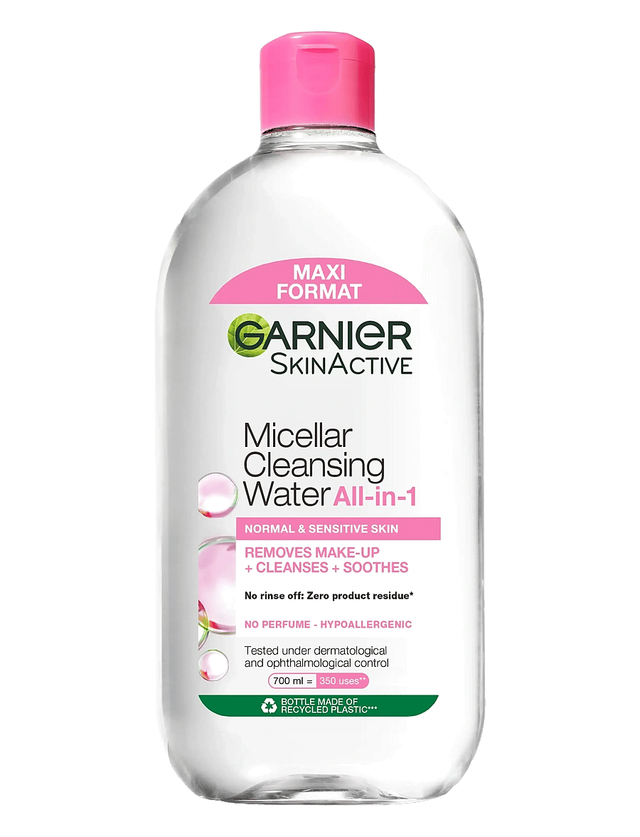 Garnier - Garnier Micellar Cleansing Water All-in-1 for Normal & Sensitive skin 700 ml - mitsellaarveed - no colour - 0