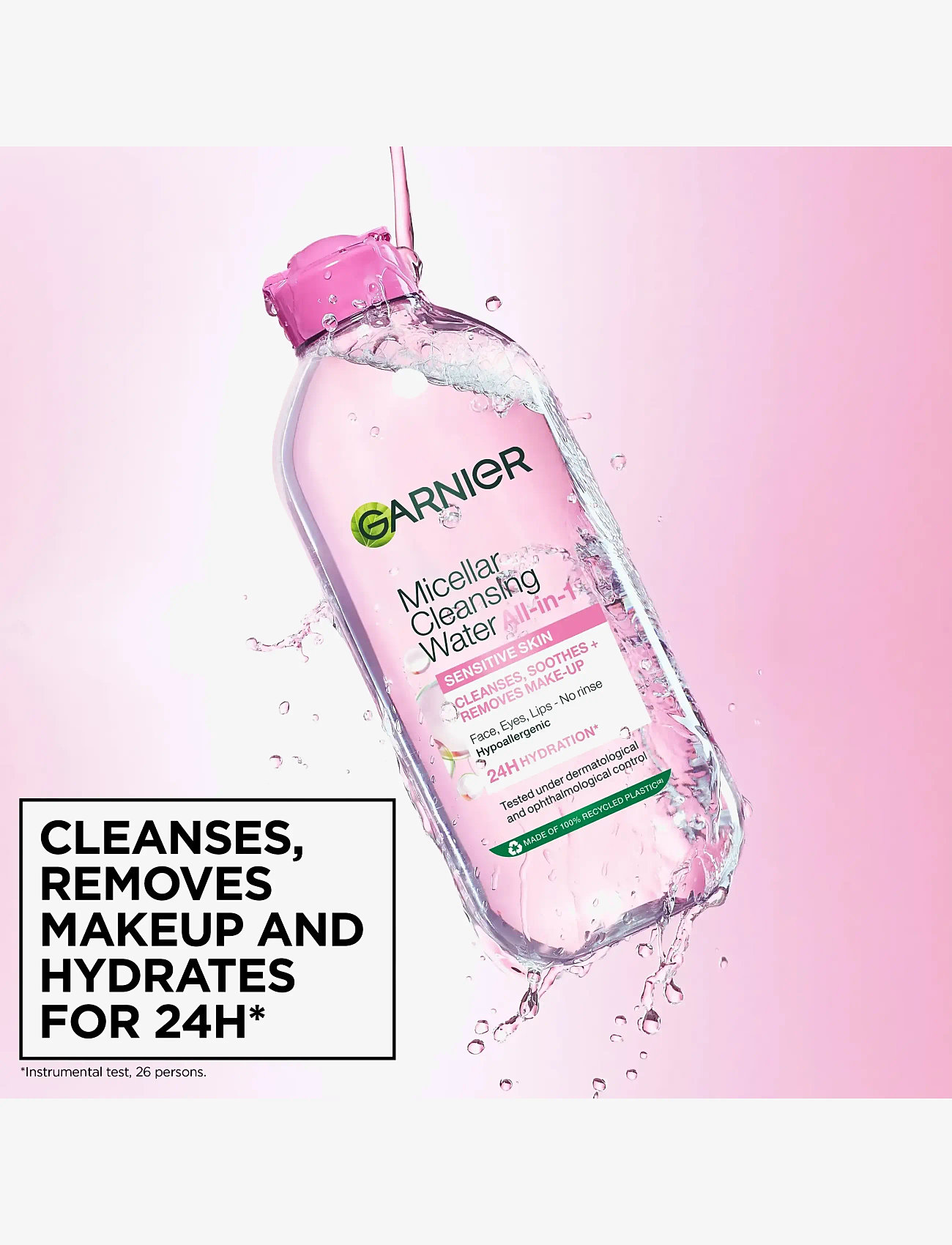 Garnier - Garnier Micellar Cleansing Water All-in-1 for Normal & Sensitive skin 700 ml - micellært vann - no colour - 5