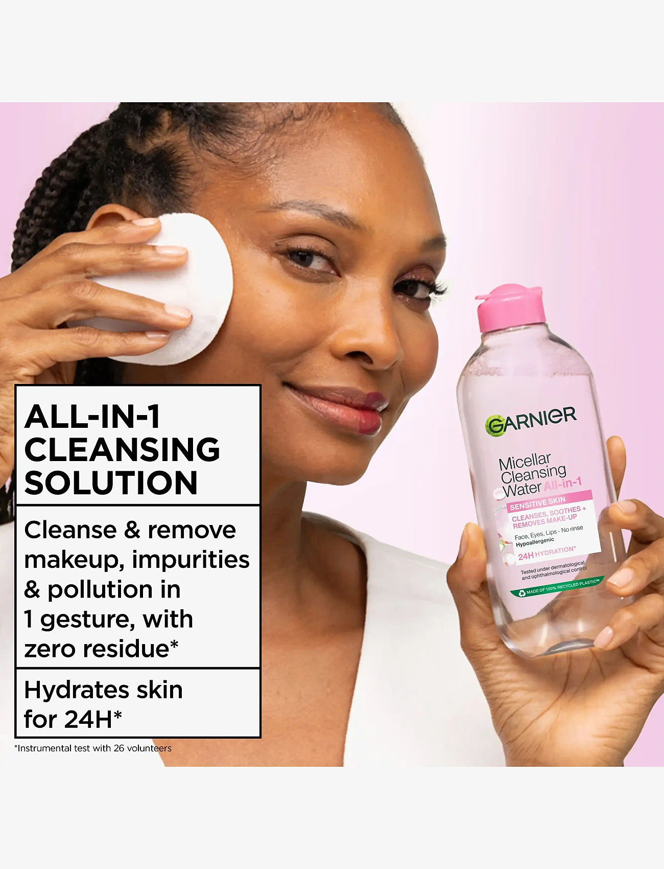 Garnier - Garnier Micellar Cleansing Water All-in-1 for Normal & Sensitive skin 100 ml - micellar vedet - no colour - 1