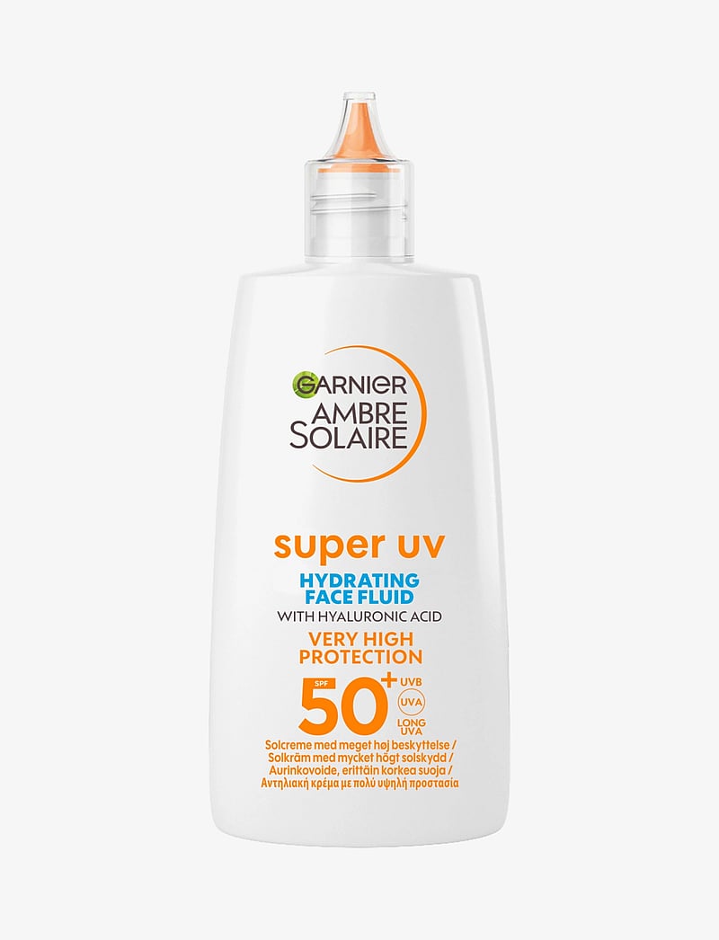 Garnier - Garnier Ambre Solaire Sensitive Advanced Super UV Fluid SPF50+ 40ml - för ansiktet - no colour - 0