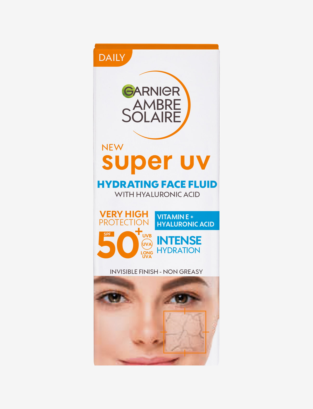 Garnier - Garnier Ambre Solaire Sensitive Advanced Super UV Fluid SPF50+ 40ml - för ansiktet - no colour - 1