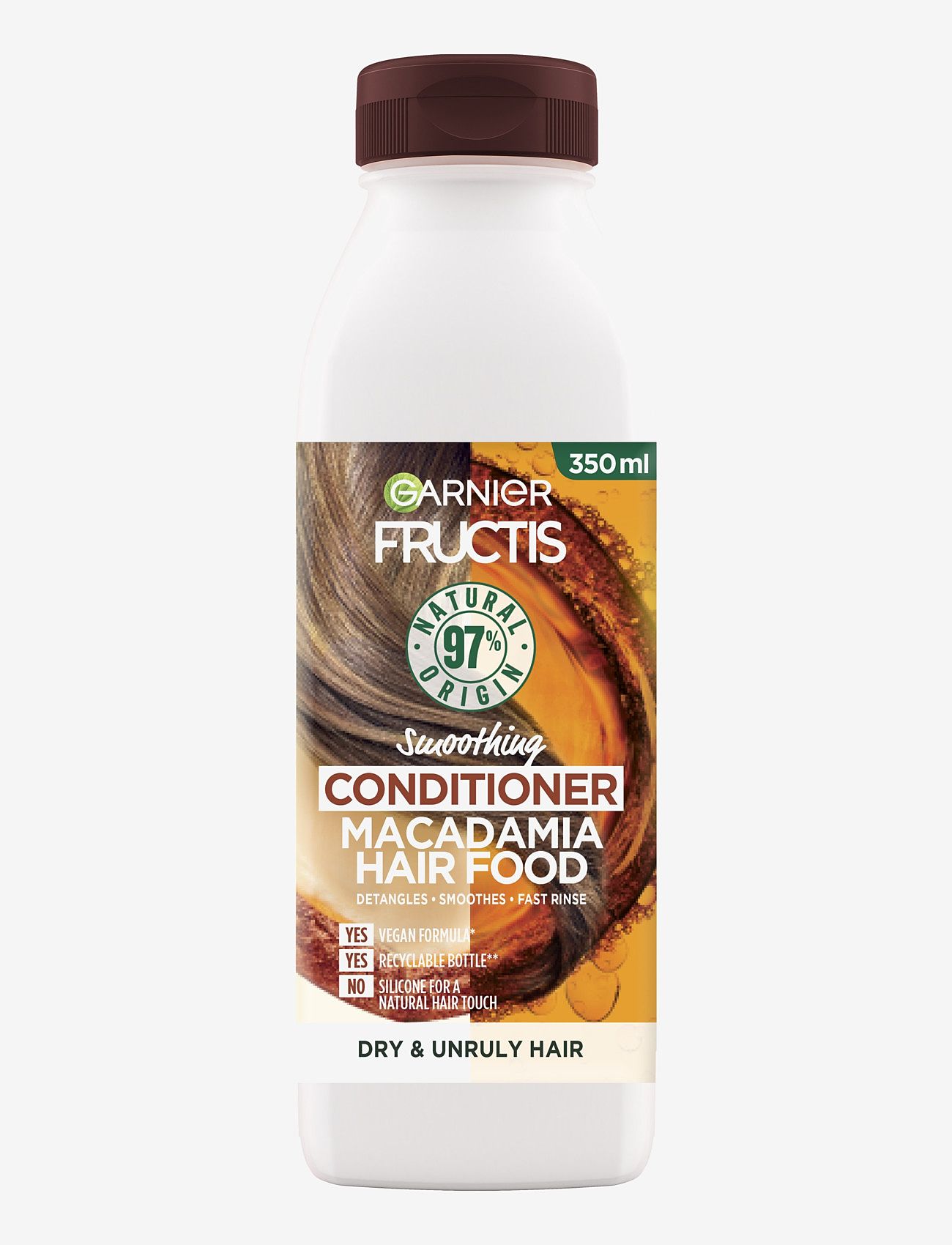 Garnier - Garnier Fructis Hair Food Macadamia Conditioner 350ml - laveste priser - no colour - 0