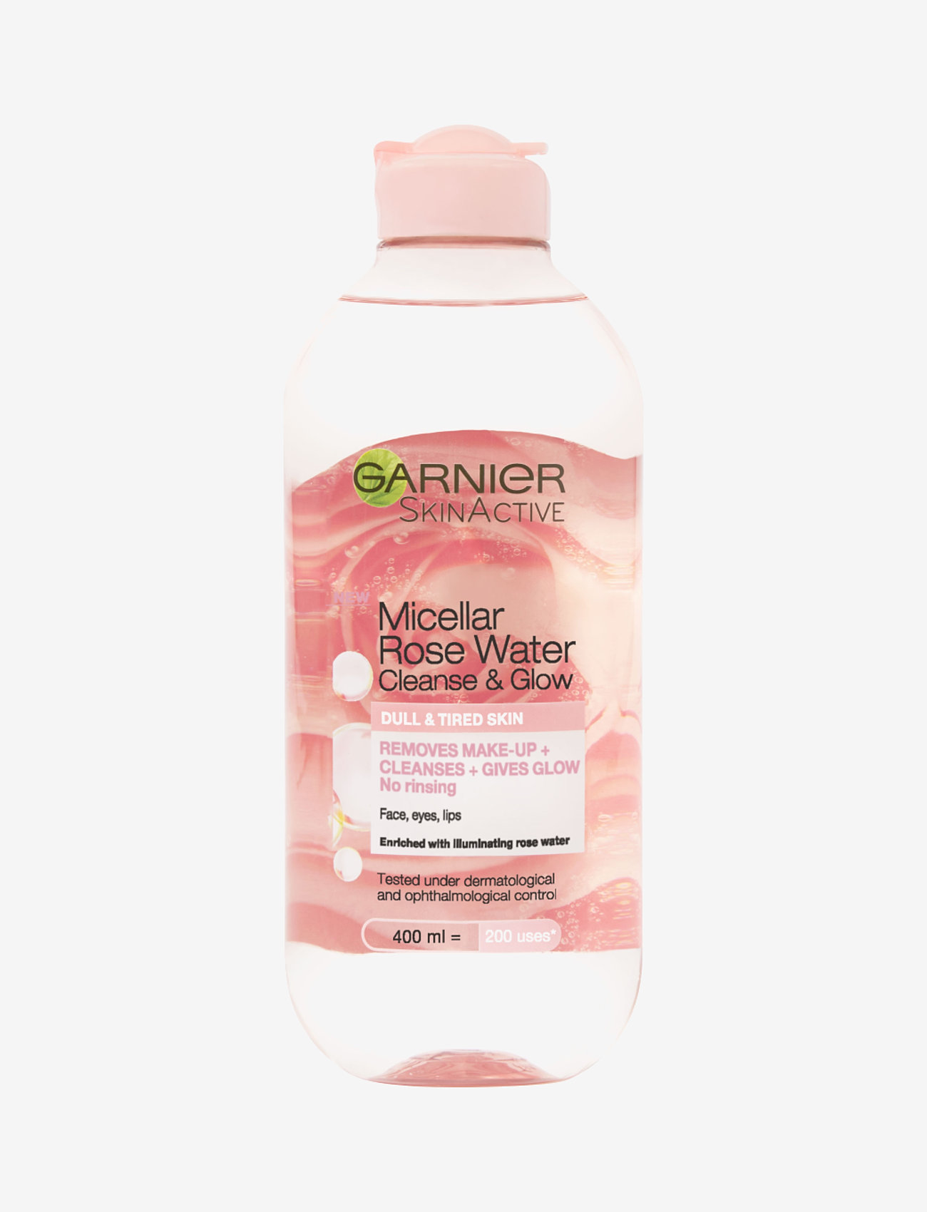 Garnier - Micellar Rose Water Cleanse & Glow Tired & Dull skin - micellärvatten - no colour - 1