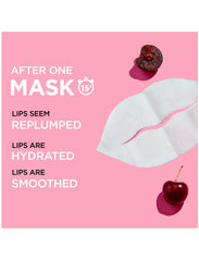 Garnier - Skin Active Lips Replumping 15min Cherry Sheet Mask - læbepleje - no colour - 0