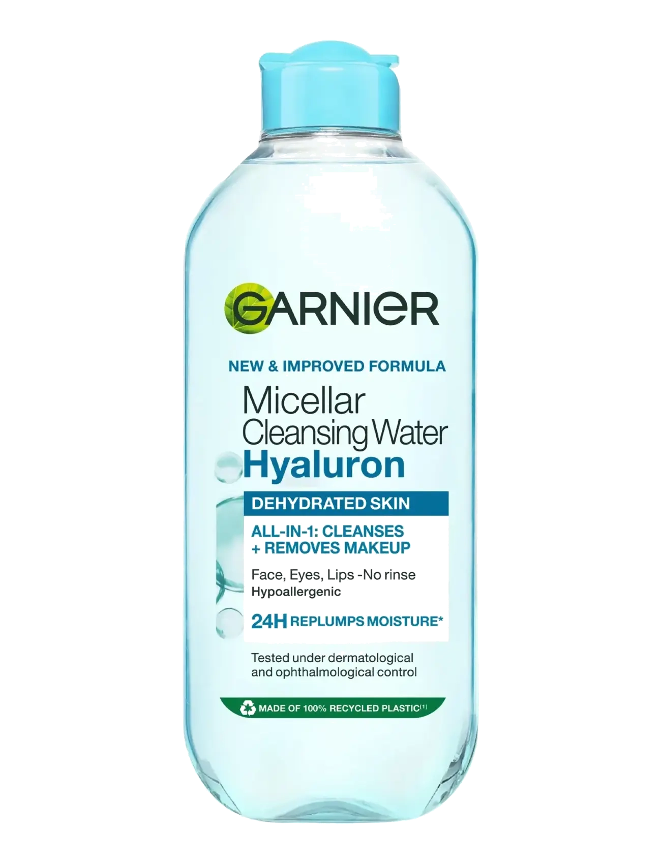 Garnier Garnier Micellar Cleansing Hyaluronic Aloe Water All-in-1 Cleanse & Refresh 400 ml - Skönhet - NO COLOUR / undefined