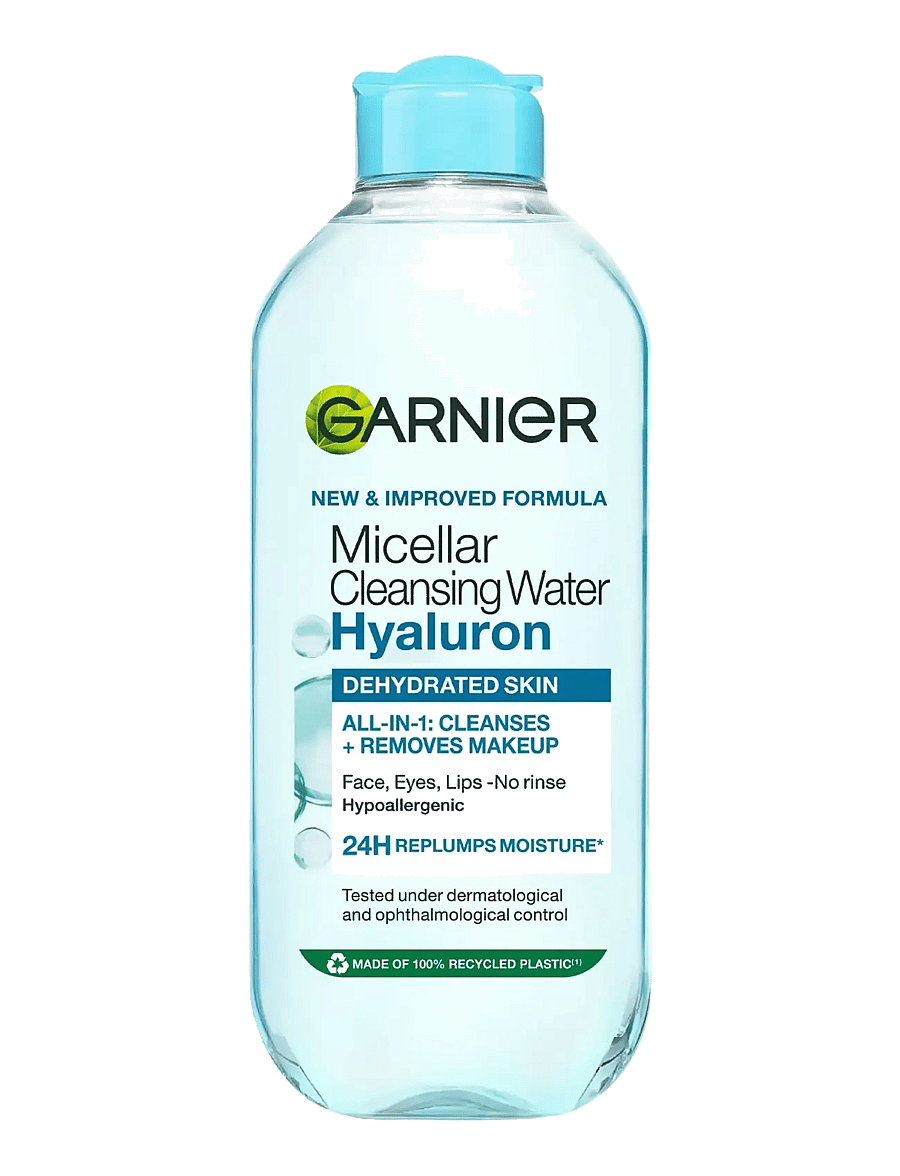 Garnier - Garnier Micellar Cleansing Hyaluronic Aloe Water All-in-1 Cleanse & Refresh 400 ml - mitsellaarveed - no colour - 0