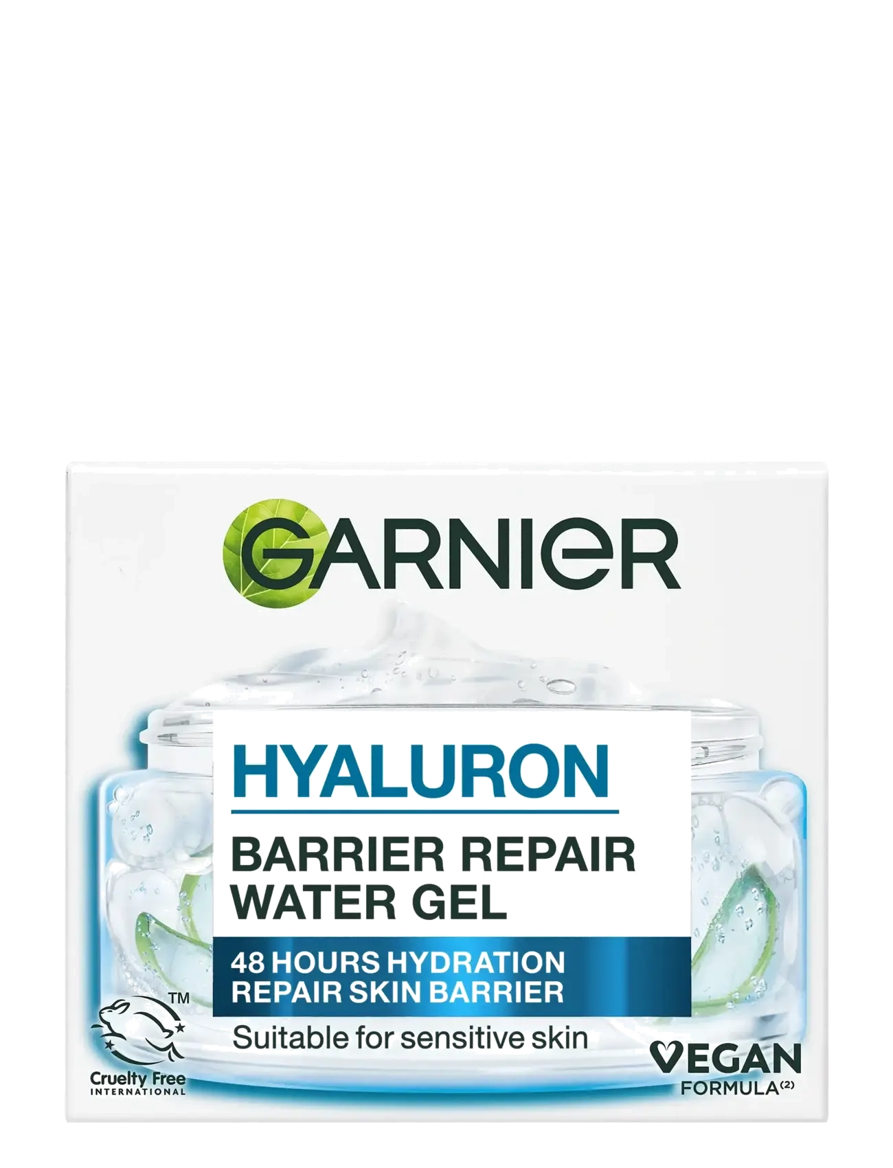 Garnier - Garnier Hyaluron Barrier Repair Water Gel for sensitive skin 50 ml - no colour - 1