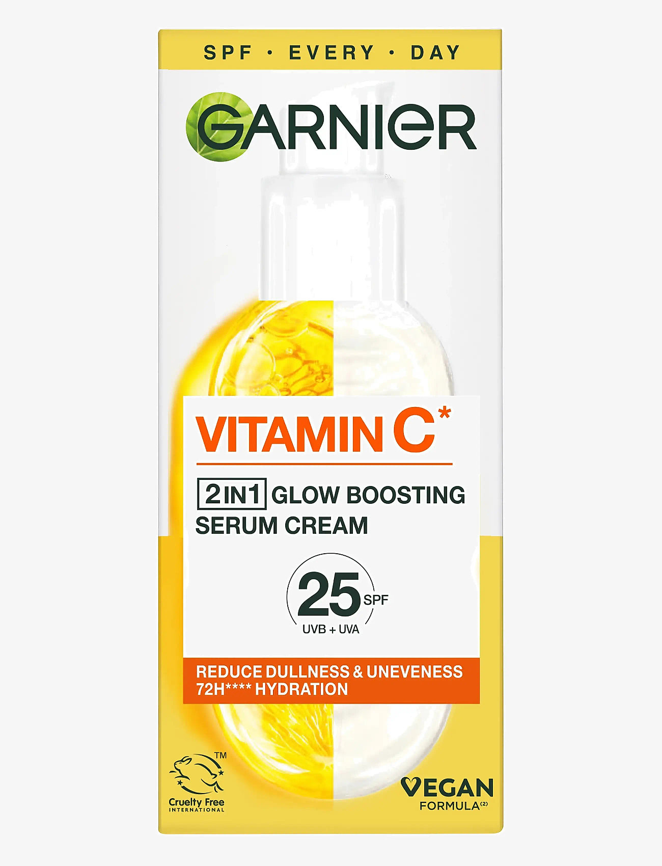 Garnier - Vitamin C* 2 In 1 Brightening Serum Cream - no colour - 1