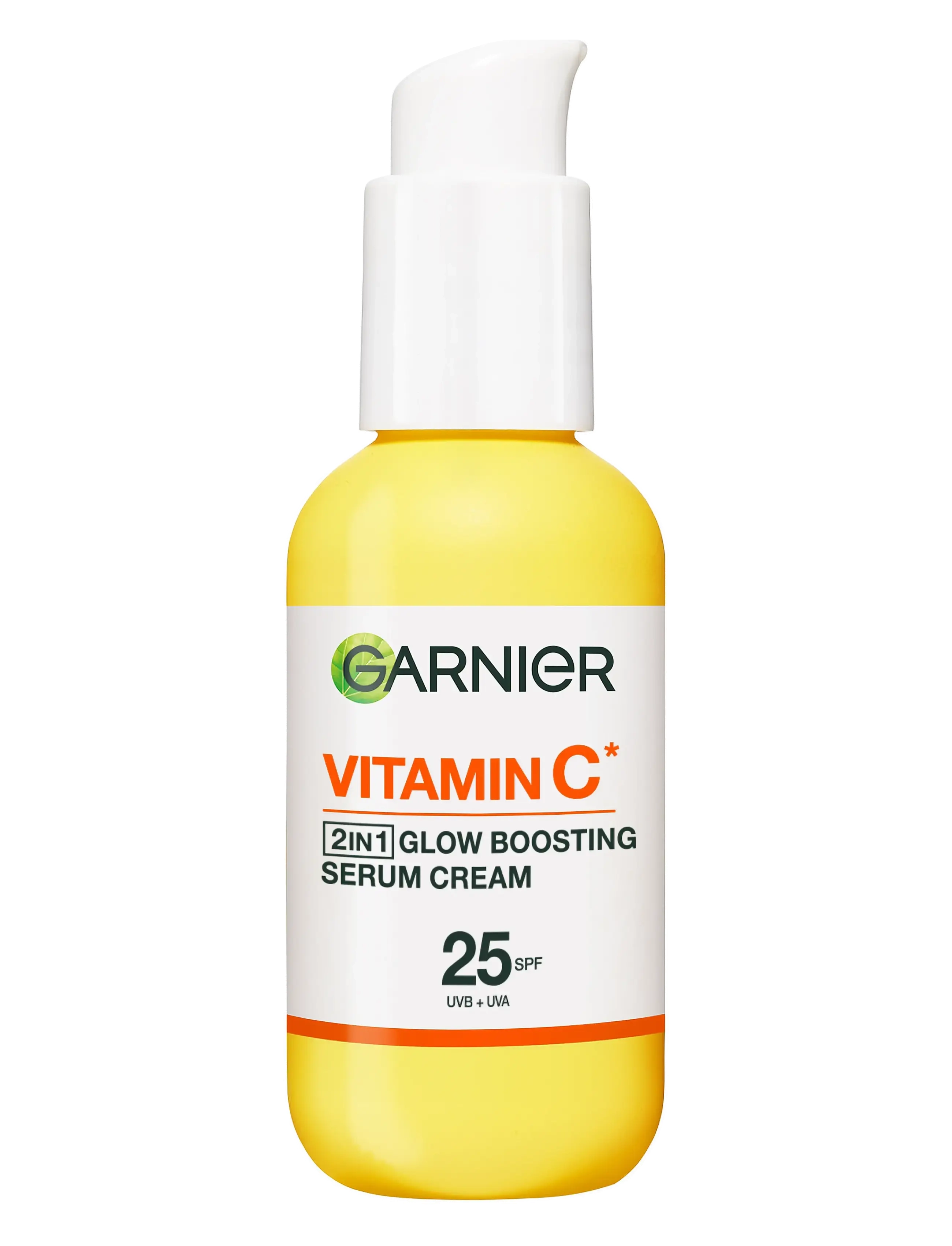 Garnier Garnier Vitamin C* 2in1 Glow Boosting Serum Cream SPF25 for dull skin 50 ml - Skönhet - NO COLOUR / undefined