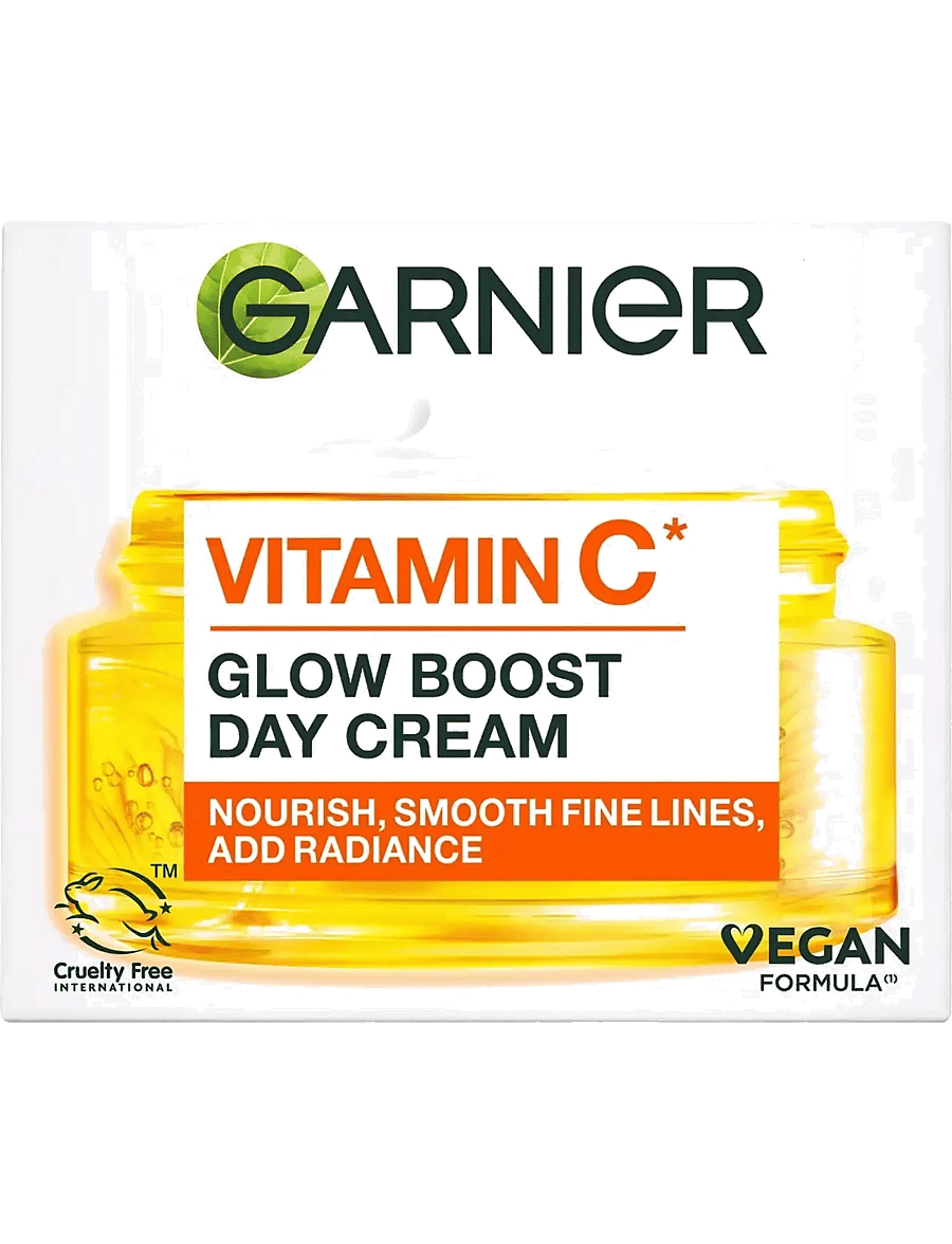 Garnier - Garnier Vitamin C* Glow Boost Day Cream for dull skin 50 ml - päevakreemid - no colour - 1
