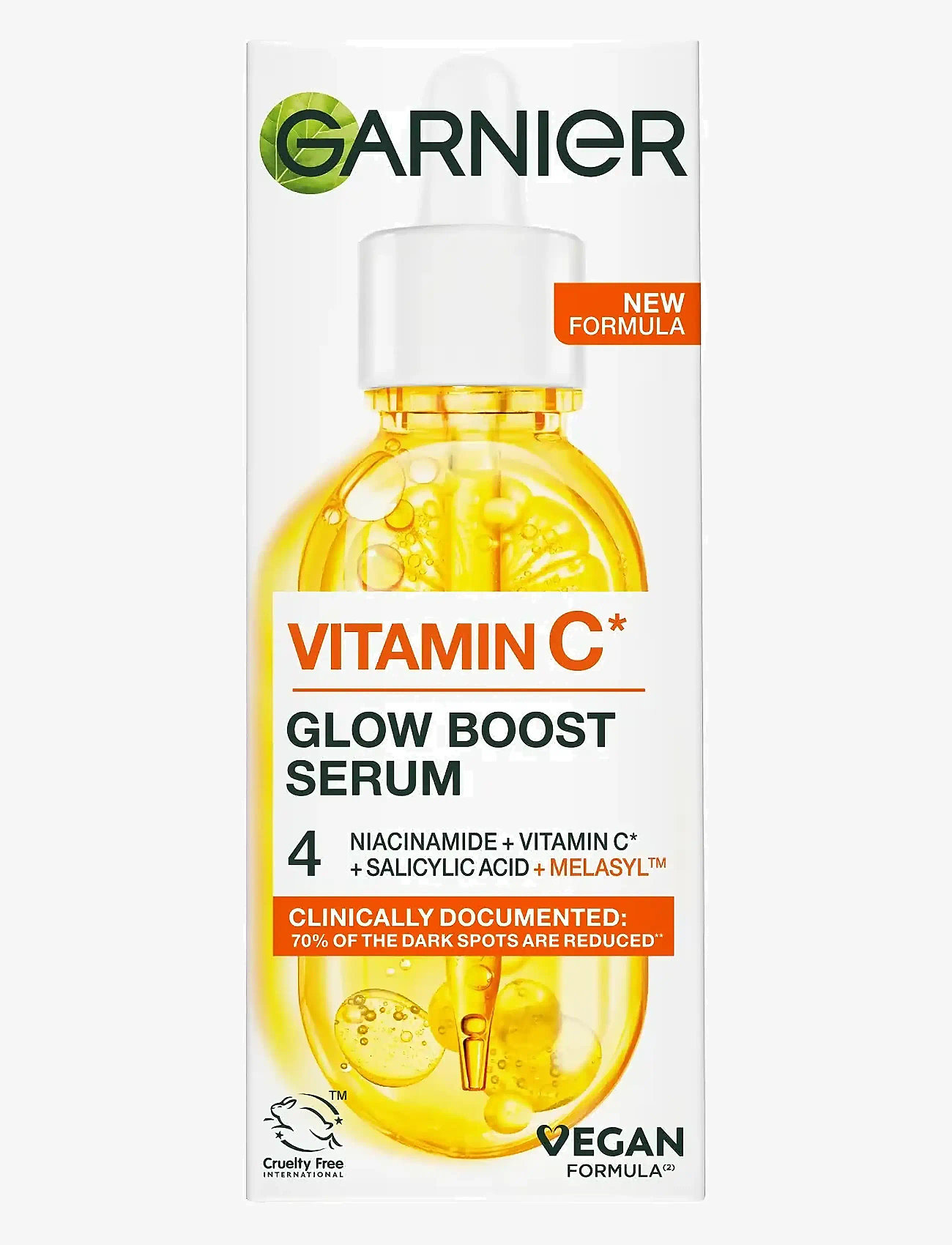 Garnier - Garnier Vitamin C* Glow Boost Serum for dull skin 30 ml - serum - no colour - 1