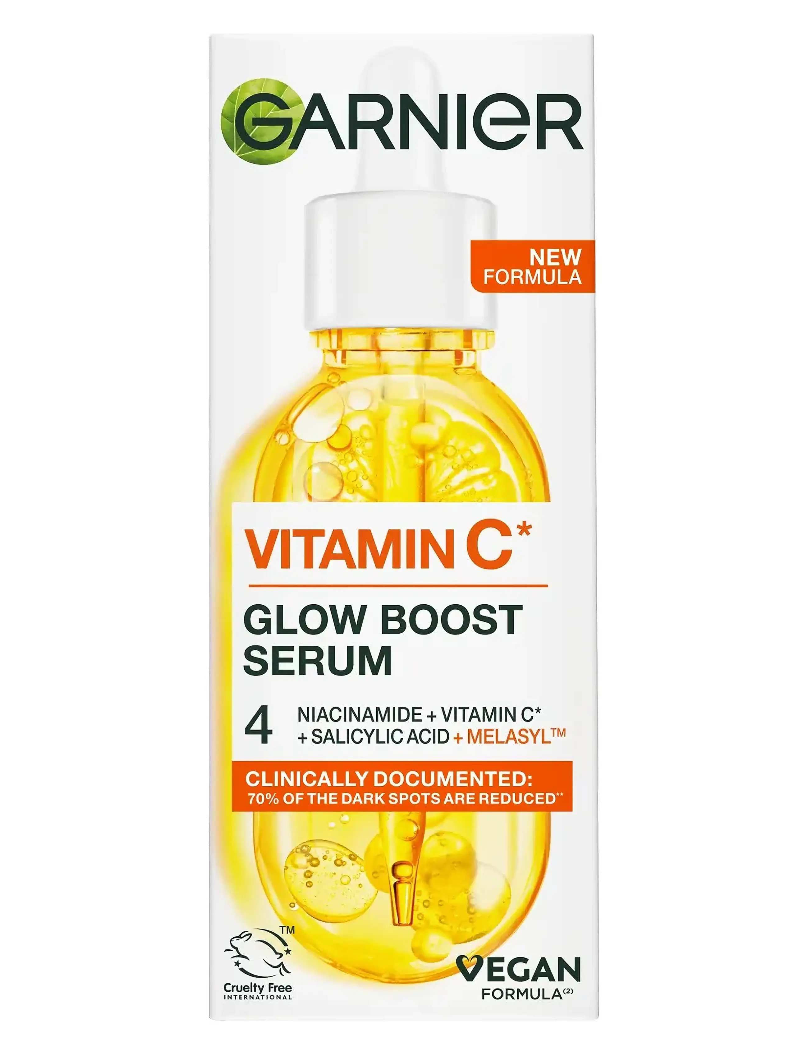 Garnier - Garnier Vitamin C* Glow Boost Serum for dull skin 30 ml - no colour - 1