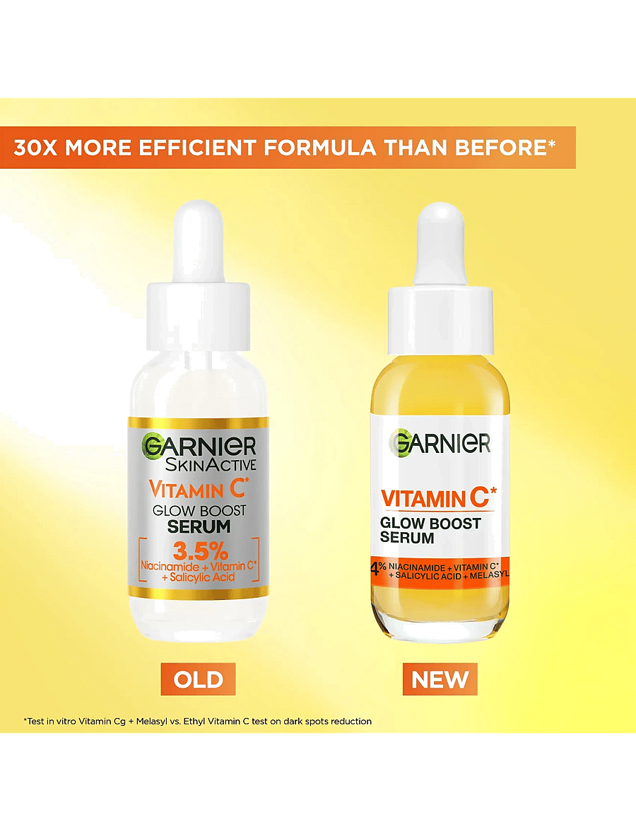 Garnier - Garnier Vitamin C* Glow Boost Serum for dull skin 30 ml - serum - no colour - 5