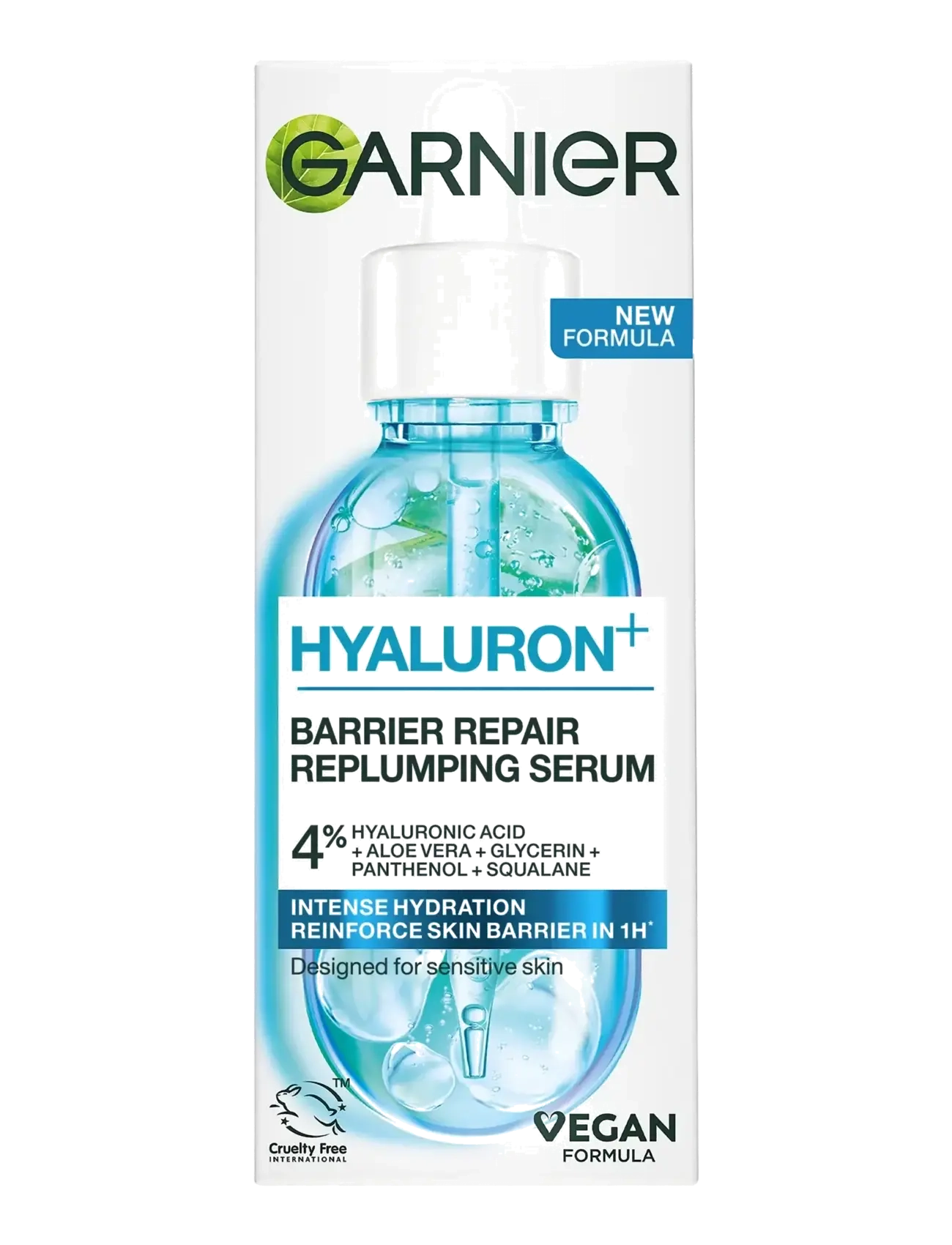 Garnier - Garnier Hyaluron+ Barrier Repair Replumping Serum for sensitive skin 30 ml - serum - no colour - 1