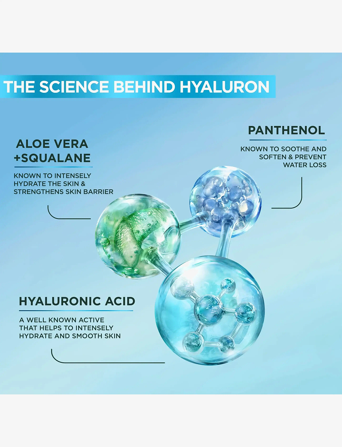 Garnier - Garnier Hyaluron+ Barrier Repair Replumping Serum for sensitive skin 30 ml - serums - no colour - 4