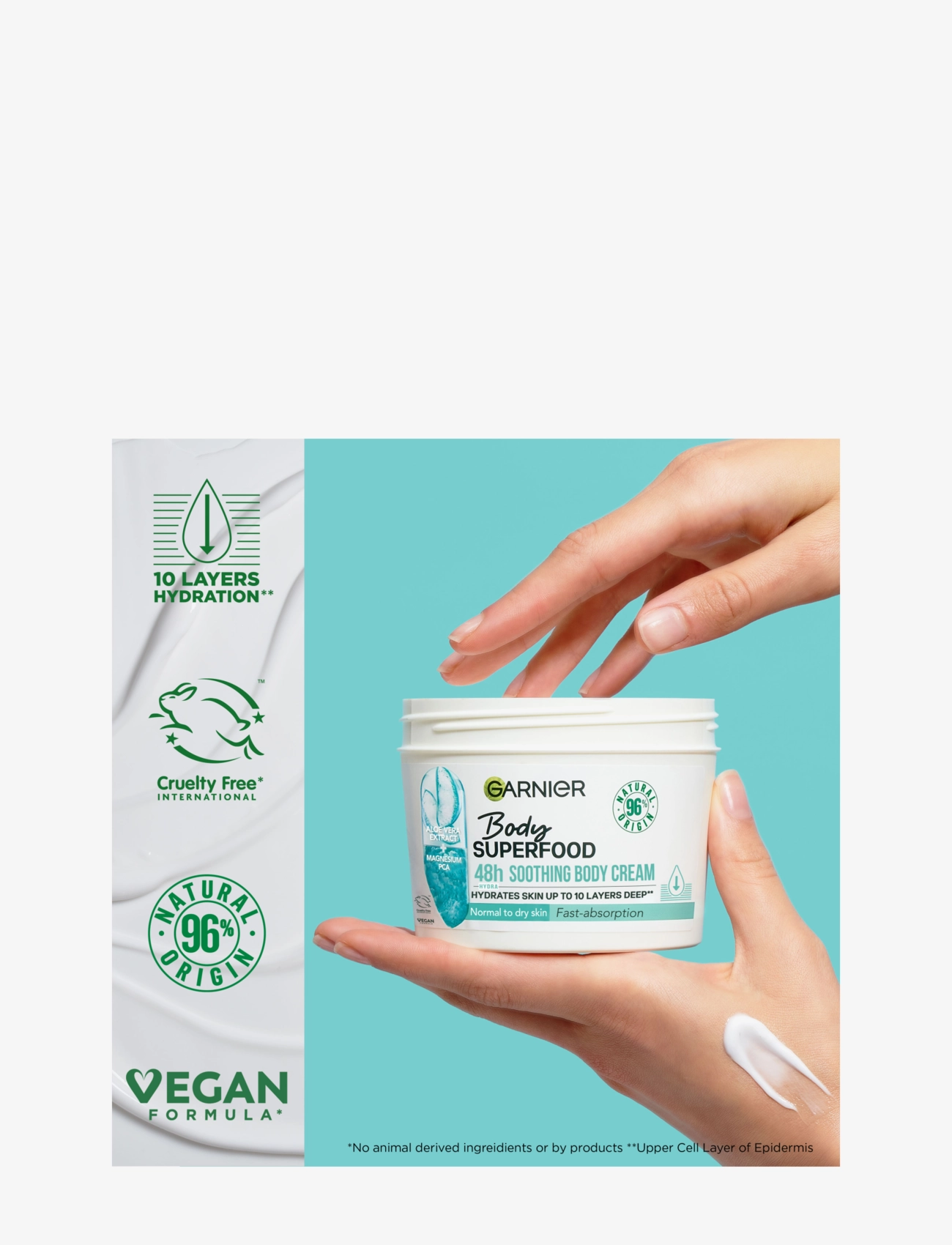 Garnier - Garnier Body Superfood  380ml - aloe - 1
