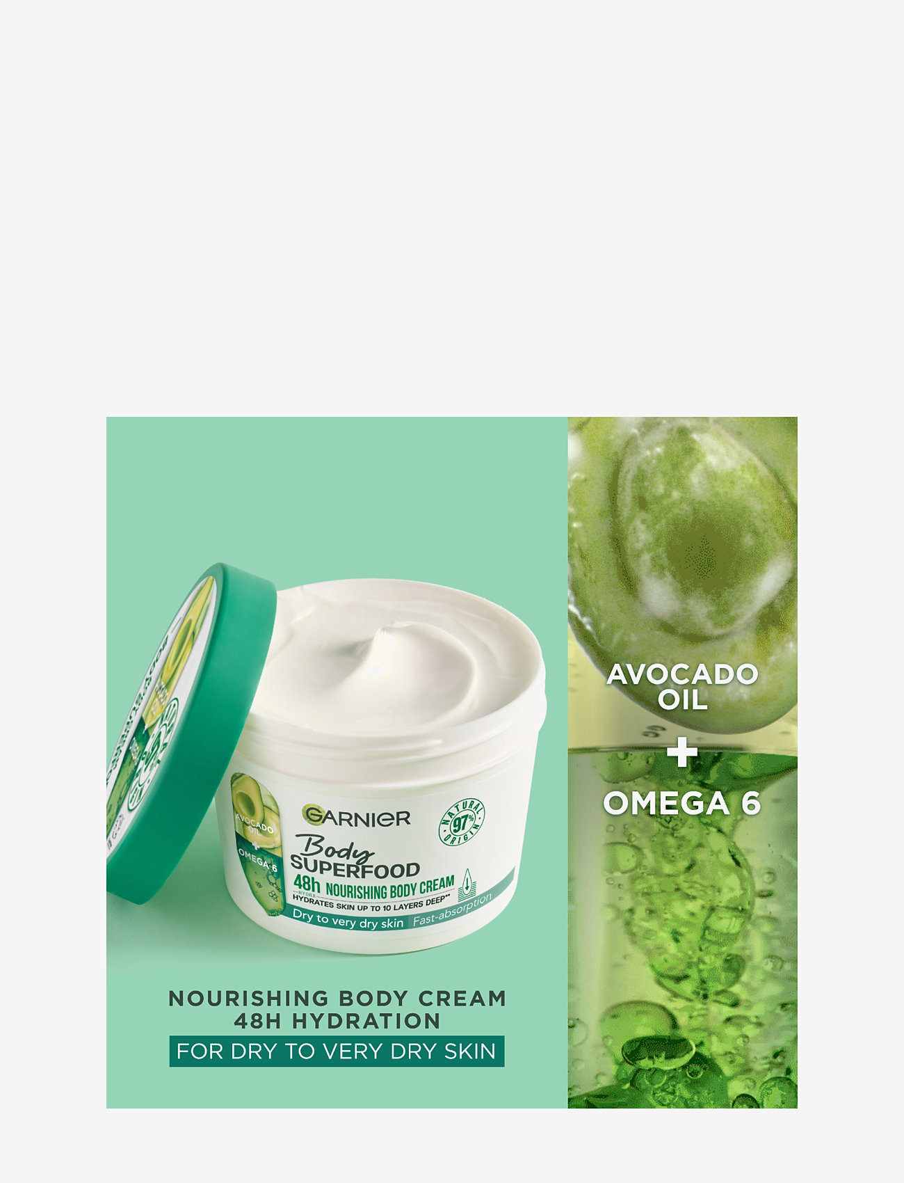 Garnier - Garnier Body Superfood  380ml - avocado - 4