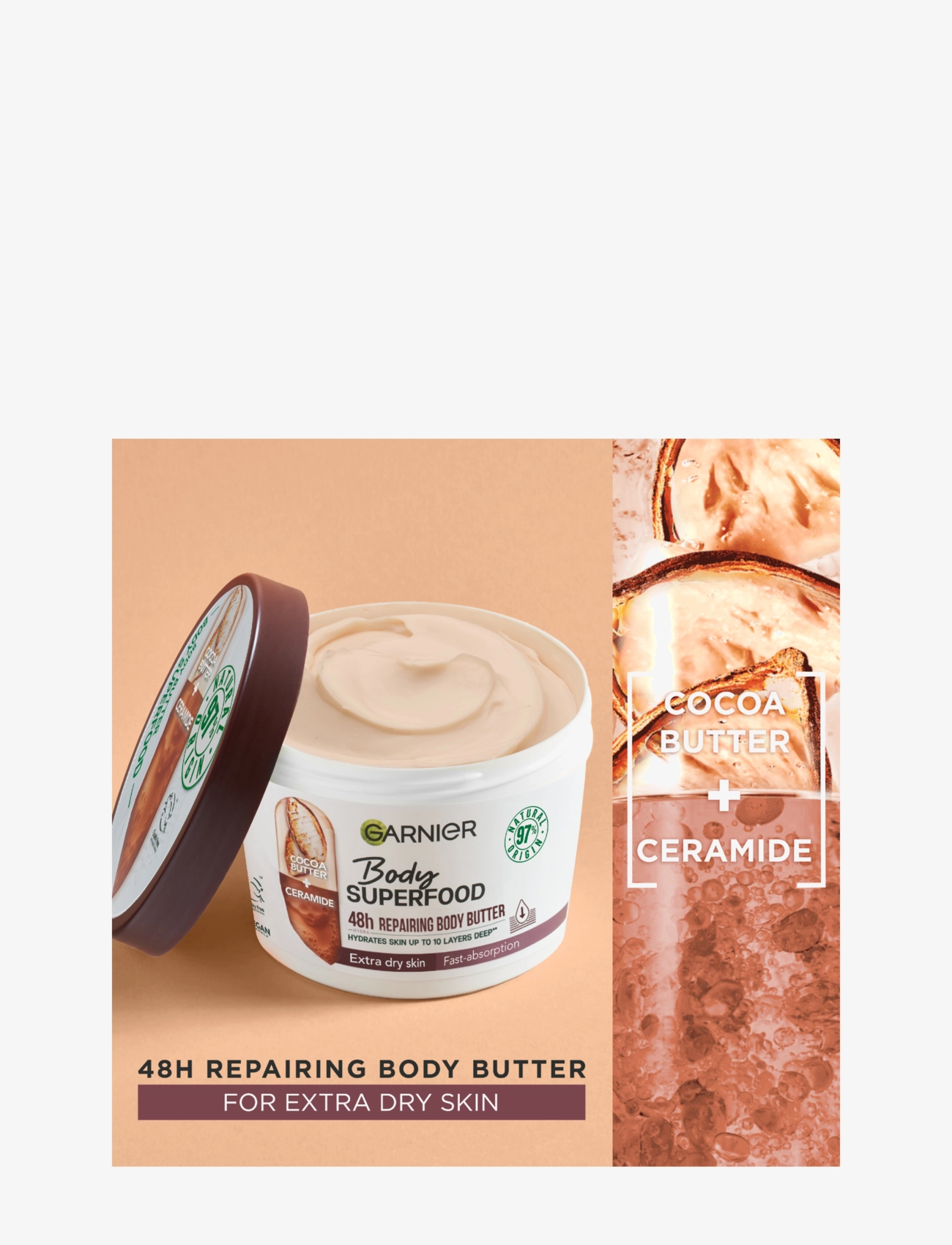 Garnier - Garnier Body Superfood  380ml - cocoa - 5