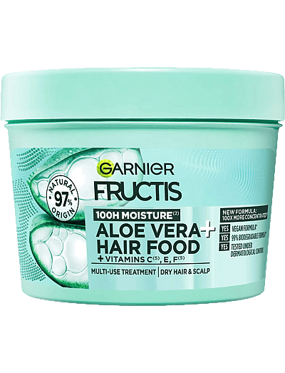 Garnier Fructis Hair Food Aloe Vera Hair Mask For Dry Hair 400 Ml - HåRmasker