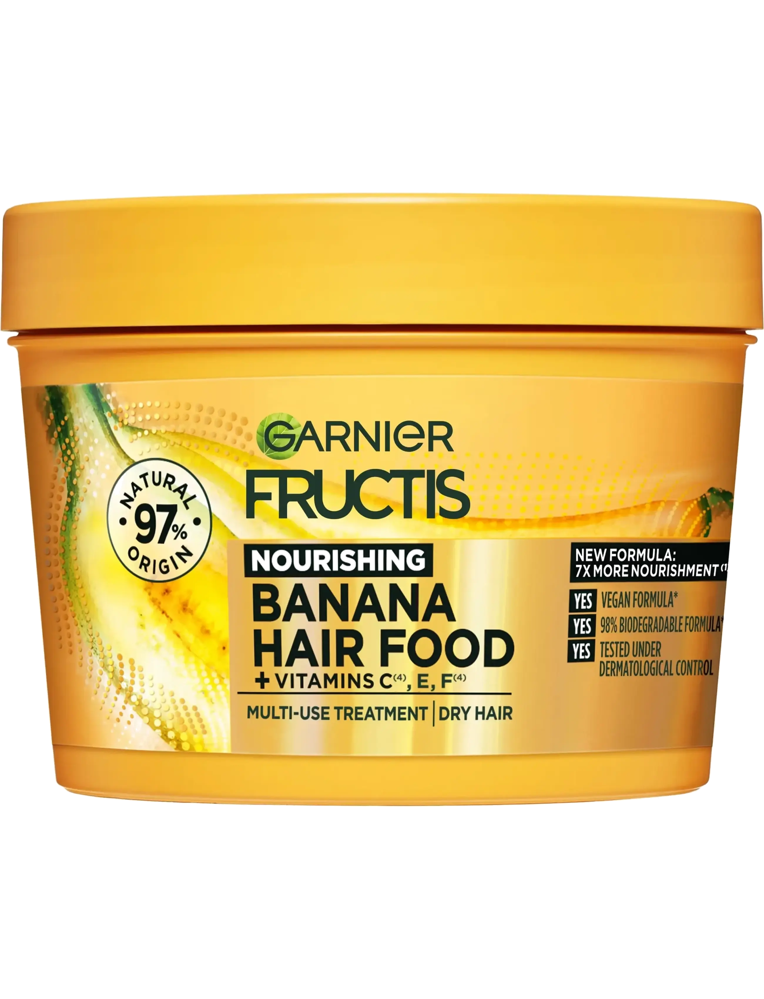 Garnier Garnier Fructis Hair Food Banana Hair Mask for dry hair 400 ml - Skönhet - CLEAR / undefined