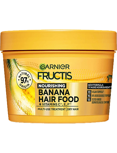 Garnier Fructis Hair Food Banana Hair Mask For Dry Hair 400 Ml - HåRmasker