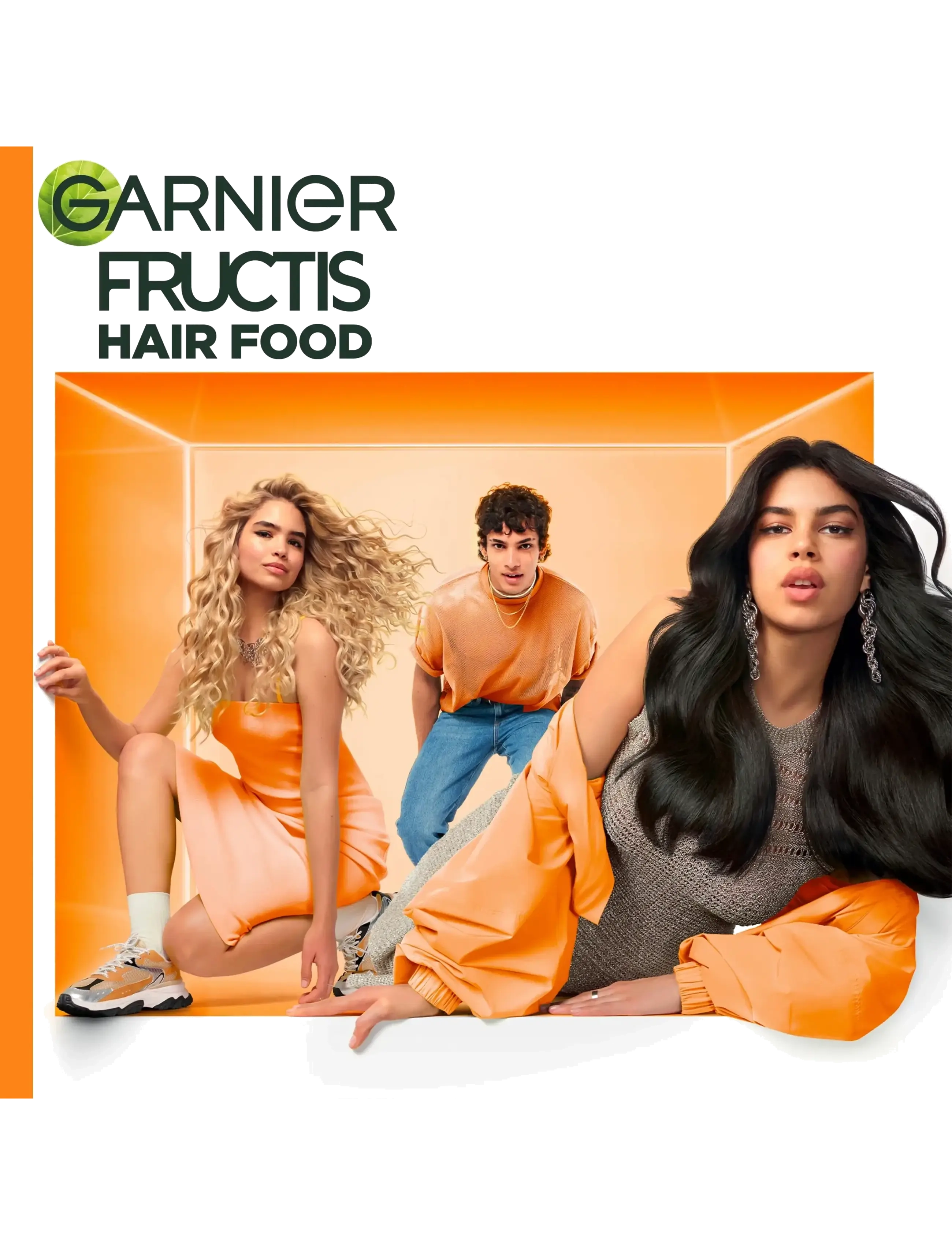Garnier - Garnier Fructis Hair Food Papaya Hair Mask for damaged hair 400 ml - juuksemaskid - clear - 5