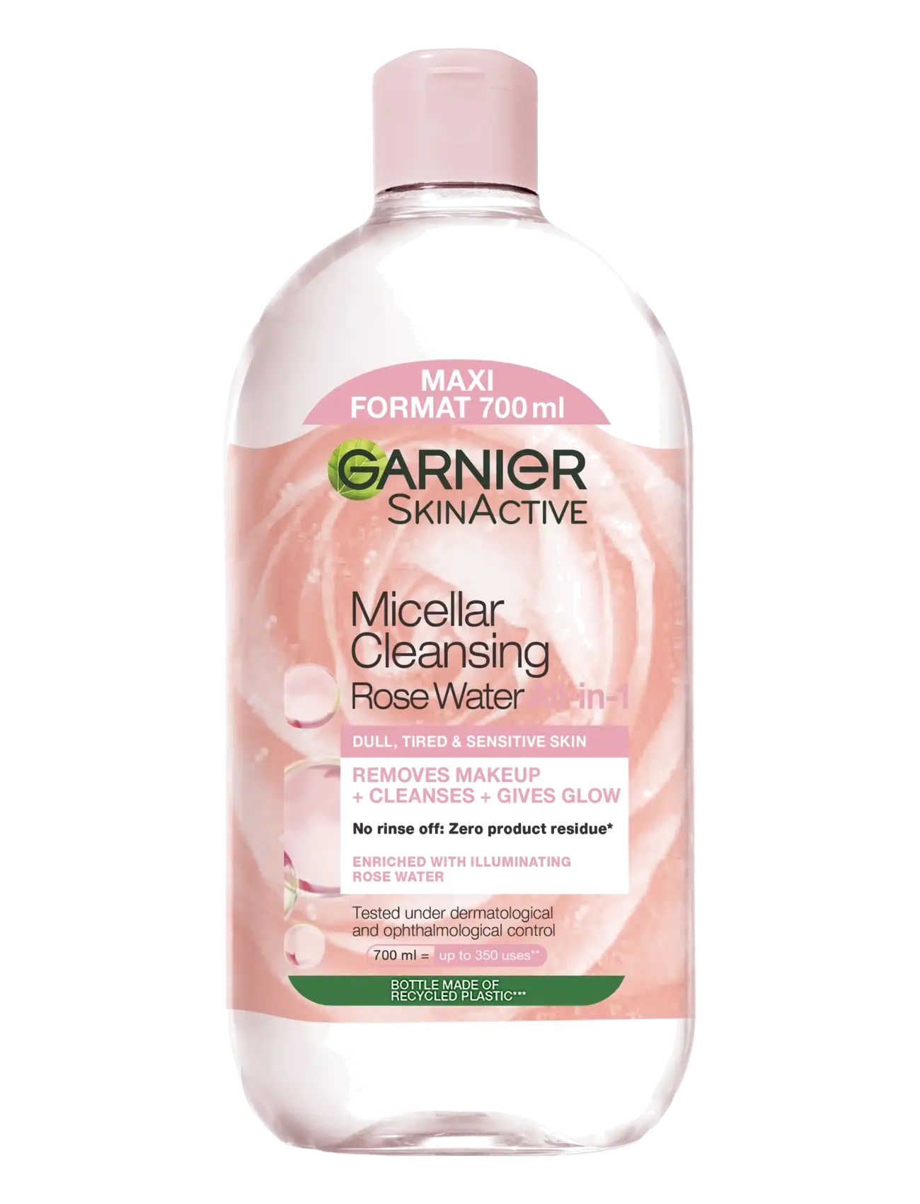 Garnier Garnier Micellar Cleansing Rose Water All-in-1 for dull & tired skin 700 ml - Nägu - NO COLOUR / undefined