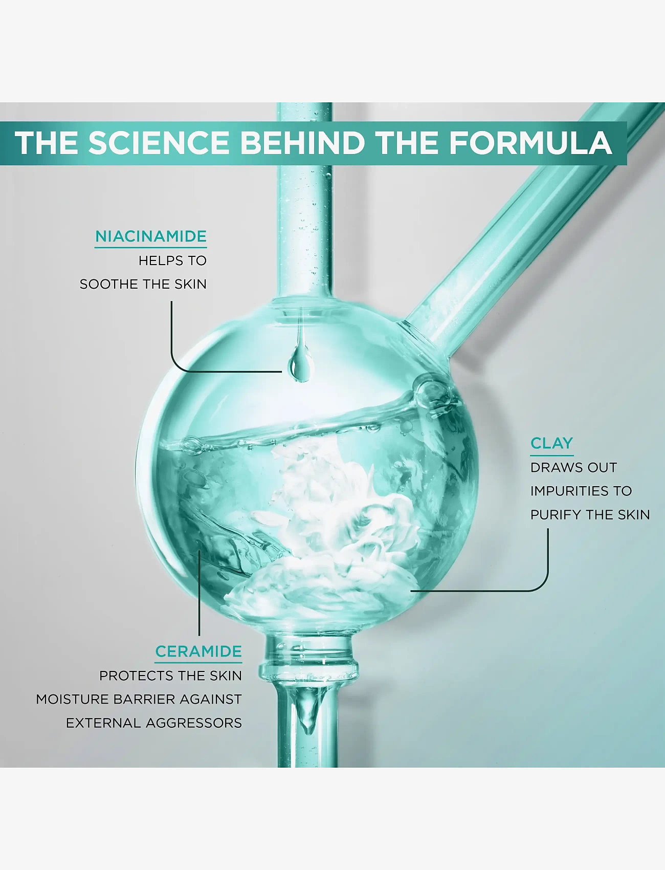 Garnier - Garnier PureActive Salicylic Purifying Gentle Cleanser for impure skin 250 ml - rensegels - clear - 3