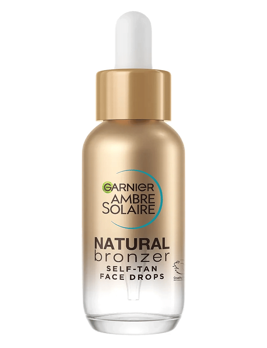 Garnier - Garnier Ambre Solaire Natural Bronzer Self-Tan Face Drops for normal skin 30 ml - tipat - clear - 0