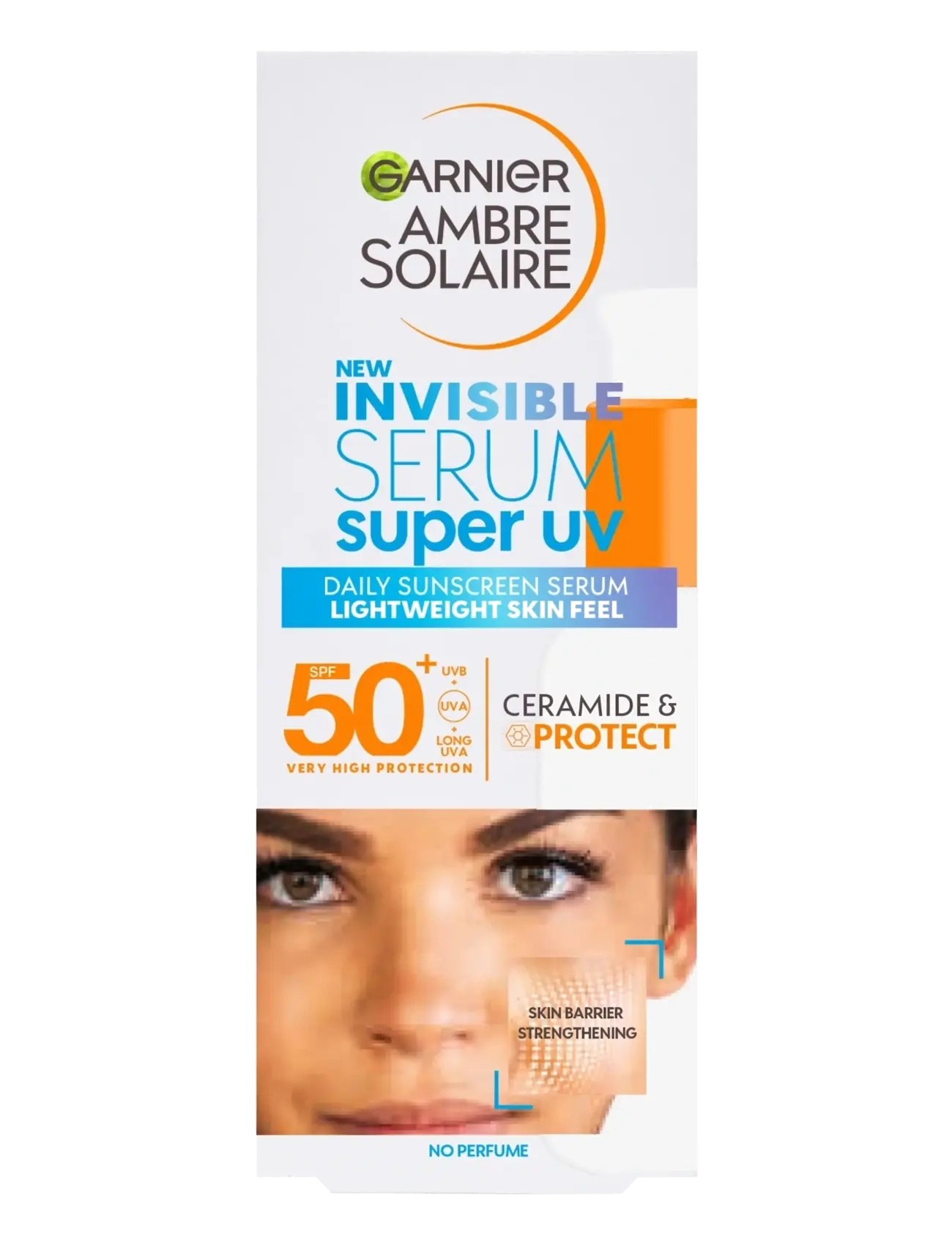Garnier - Garnier Ambre Solaire Super UV Invisible Serum SPF50+ for sensitive skin 30 ml - til ansigtet - no colour - 1