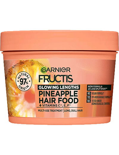 Garnier Fructis Hair Food Pineapple Hair Mask For Dull Hair 400 Ml - HåRmasker