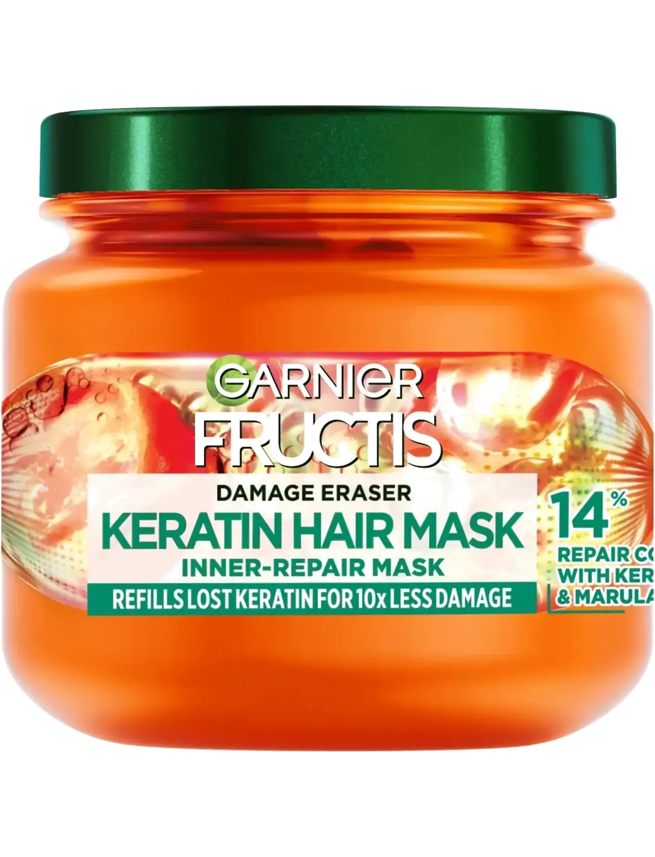 Garnier Garnier Fructis Damage Eraser Keratin Hair Mask for damaged hair 320 ml - Skönhet - CLEAR / undefined