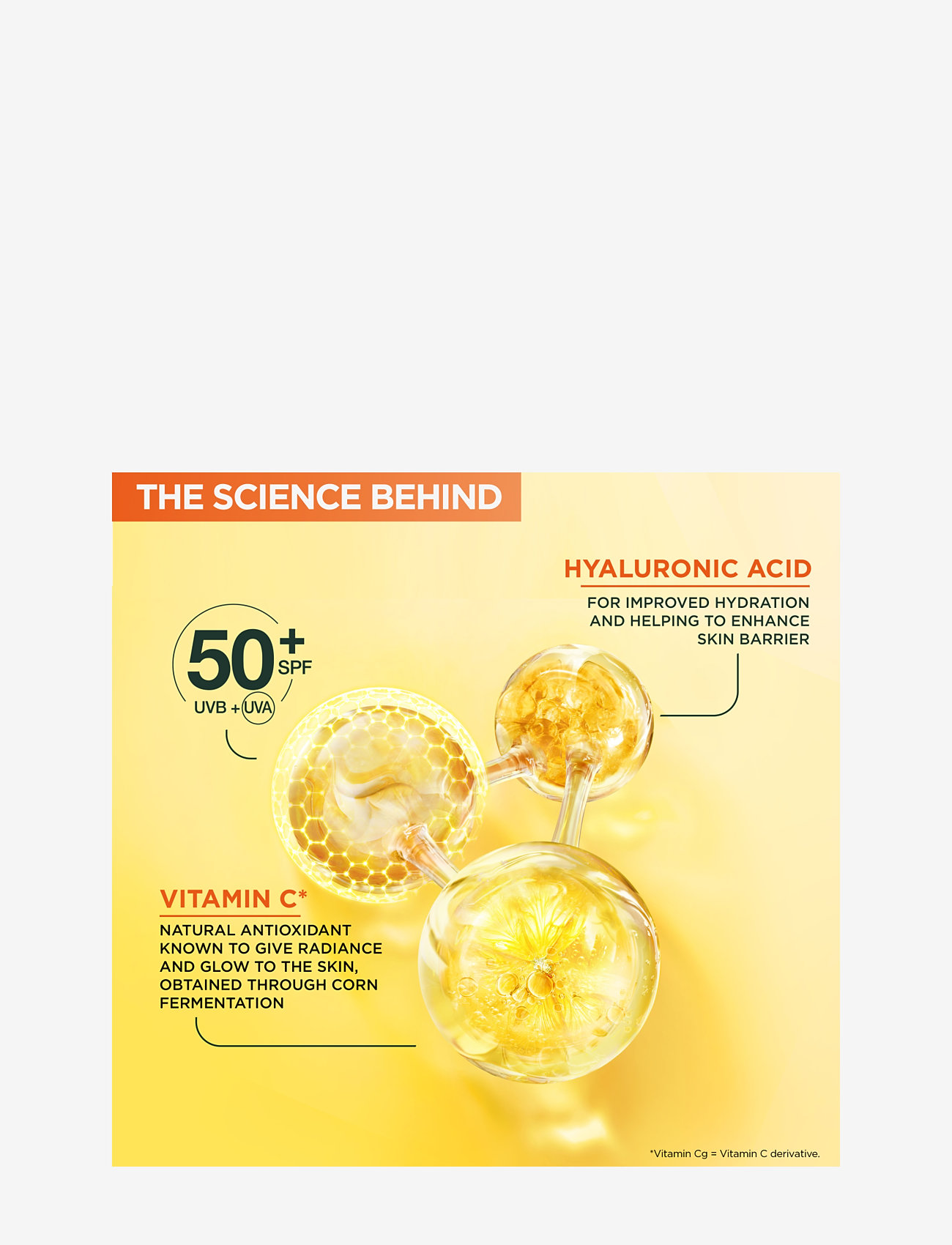 Garnier - Garnier Skin Active Vitamin C Glow Boosting Daily UV Fluid SPF50+ - för ansiktet - skin active - 4