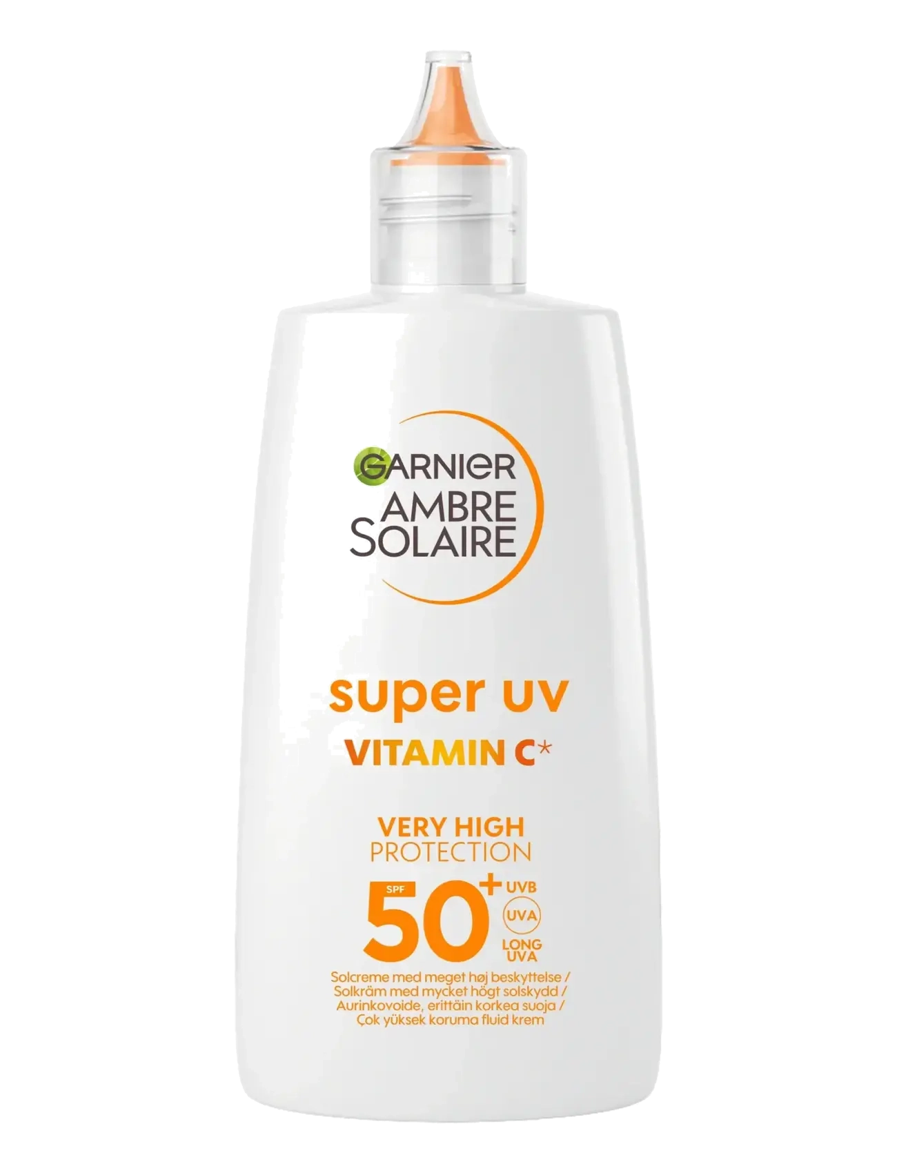 Garnier Garnier Ambre Solaire Super UV Vitamin C* Anti-Dark Spot Fluid SPF50+ for normal skin 40 ml - 4 for 3 - AMBRE SOLAIRE / clear