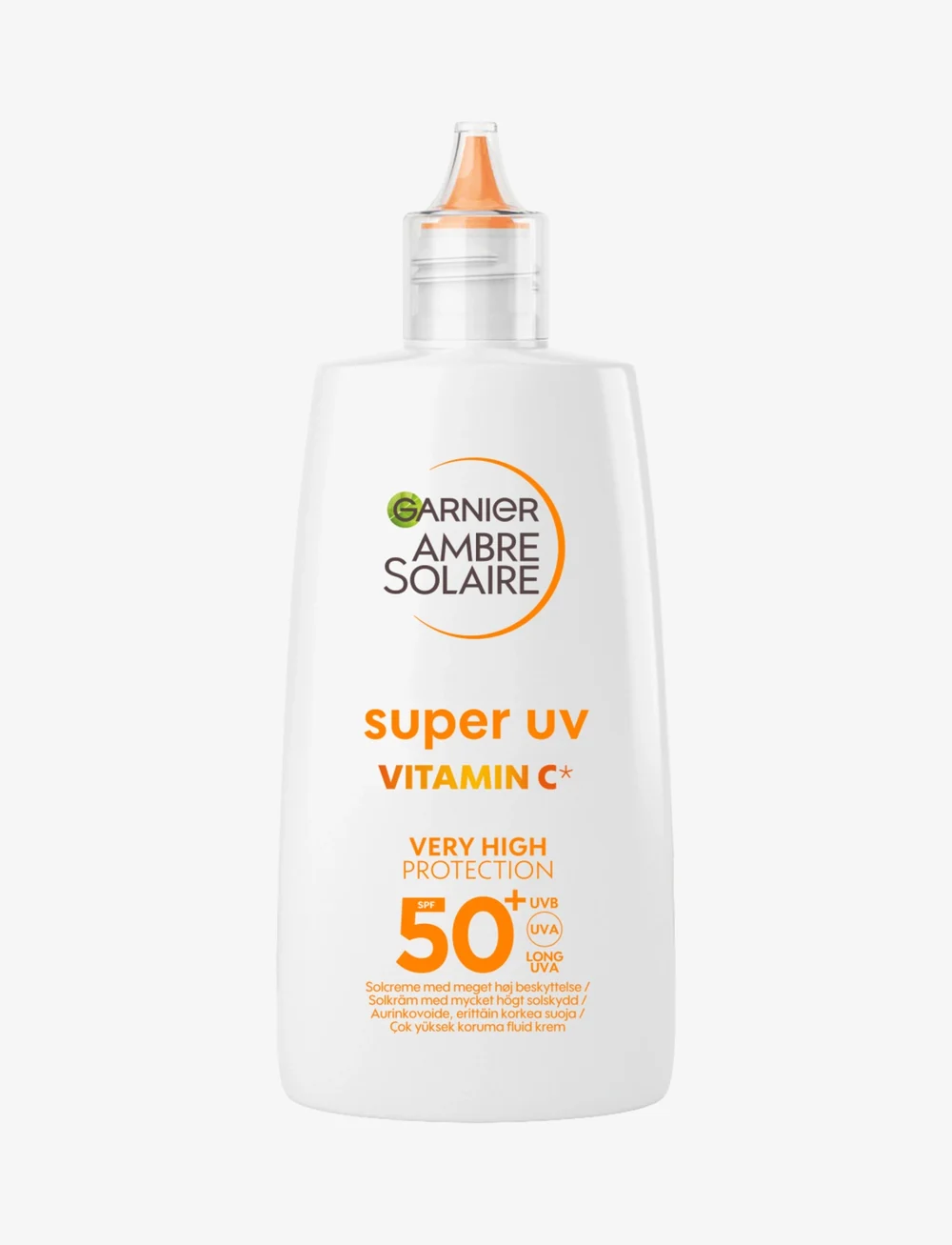 Garnier - Garnier, Ambre Solaire Super UV Vitamin C* Anti-Dark Spots Fluid SPF50+ 40ml - til ansigtet - ambre solaire - 0
