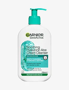 Garnier, Skin Active, Hyaluronic Aloe Gentle Cleanser, Calming Cream Cleanser, 250ml, Garnier