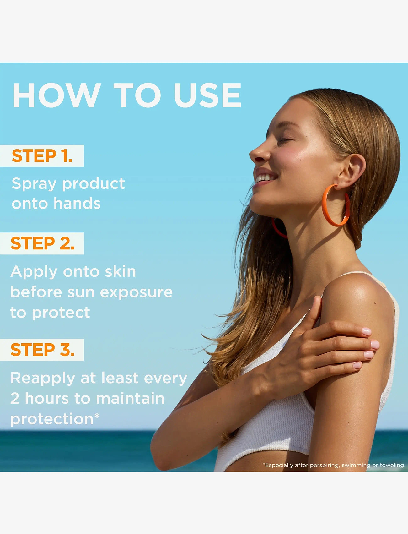 Garnier - Garnier Ambre Solaire Sensitive Advanced Sun protection lotion SPF 50+ 150ml - til kroppen - sensitive advanced protection spray spf50+ - 4