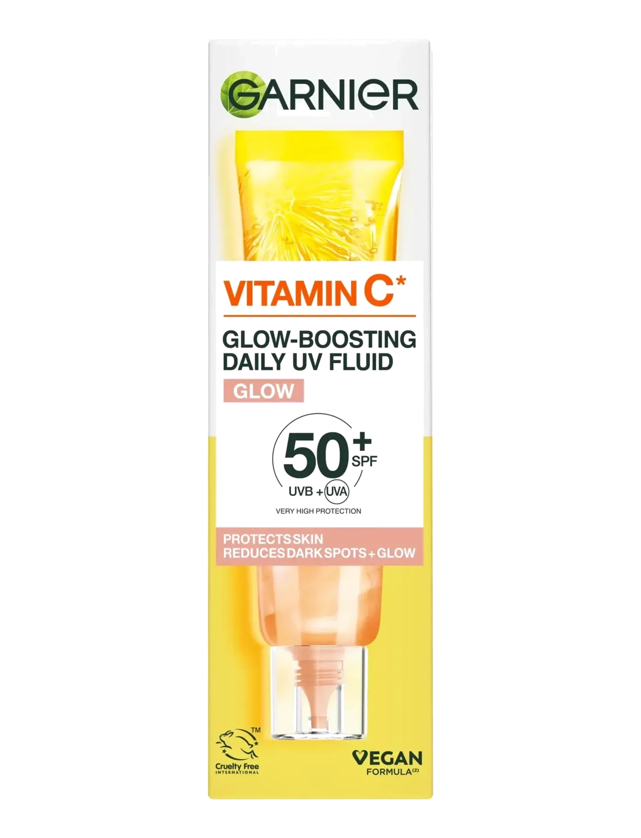 Vitamin C* Glow-Boosting Daily Uv Fluid Spf50+ For Dull Skin Sheer Glow 2