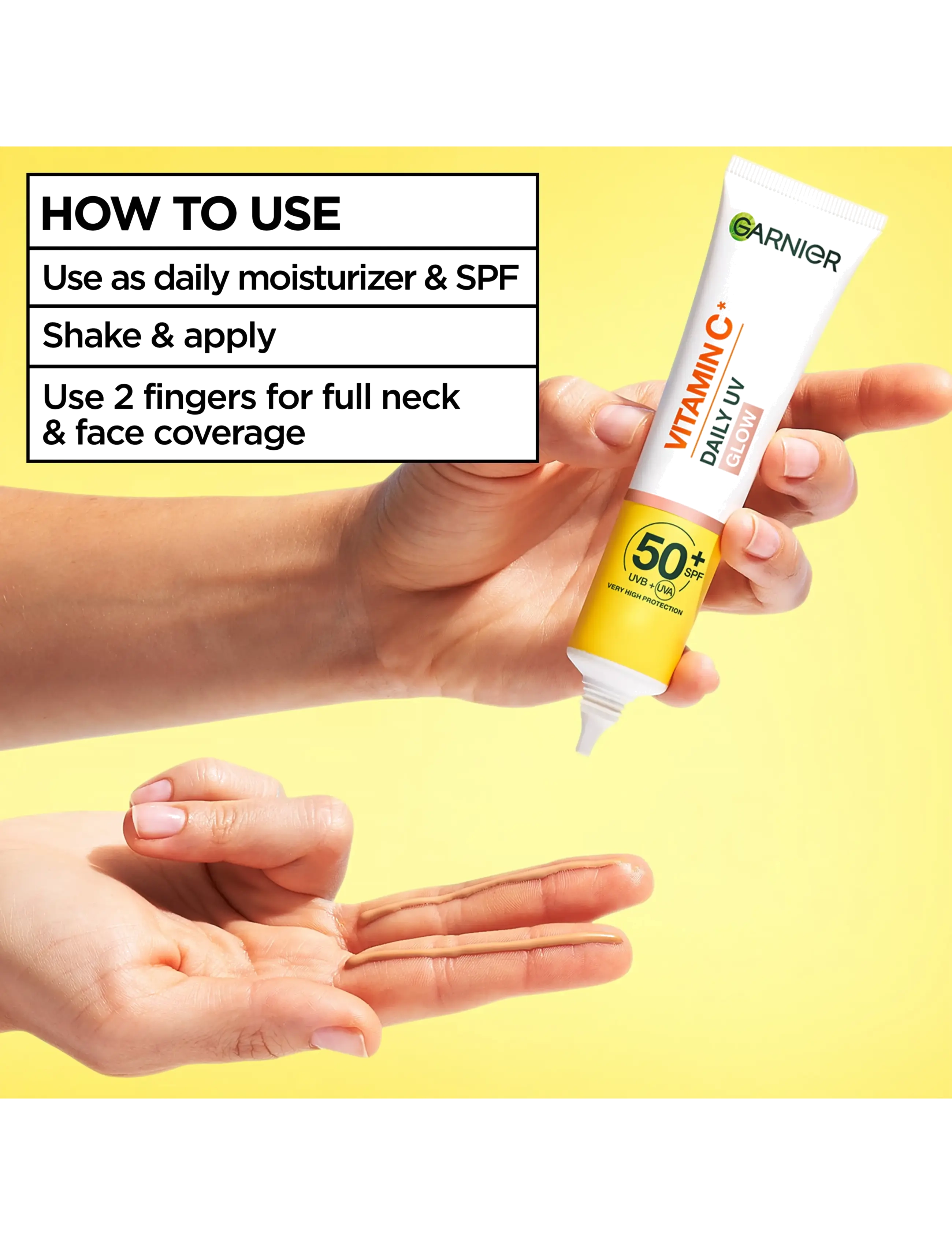 Vitamin C* Glow-Boosting Daily Uv Fluid Spf50+ For Dull Skin Sheer Glow 4