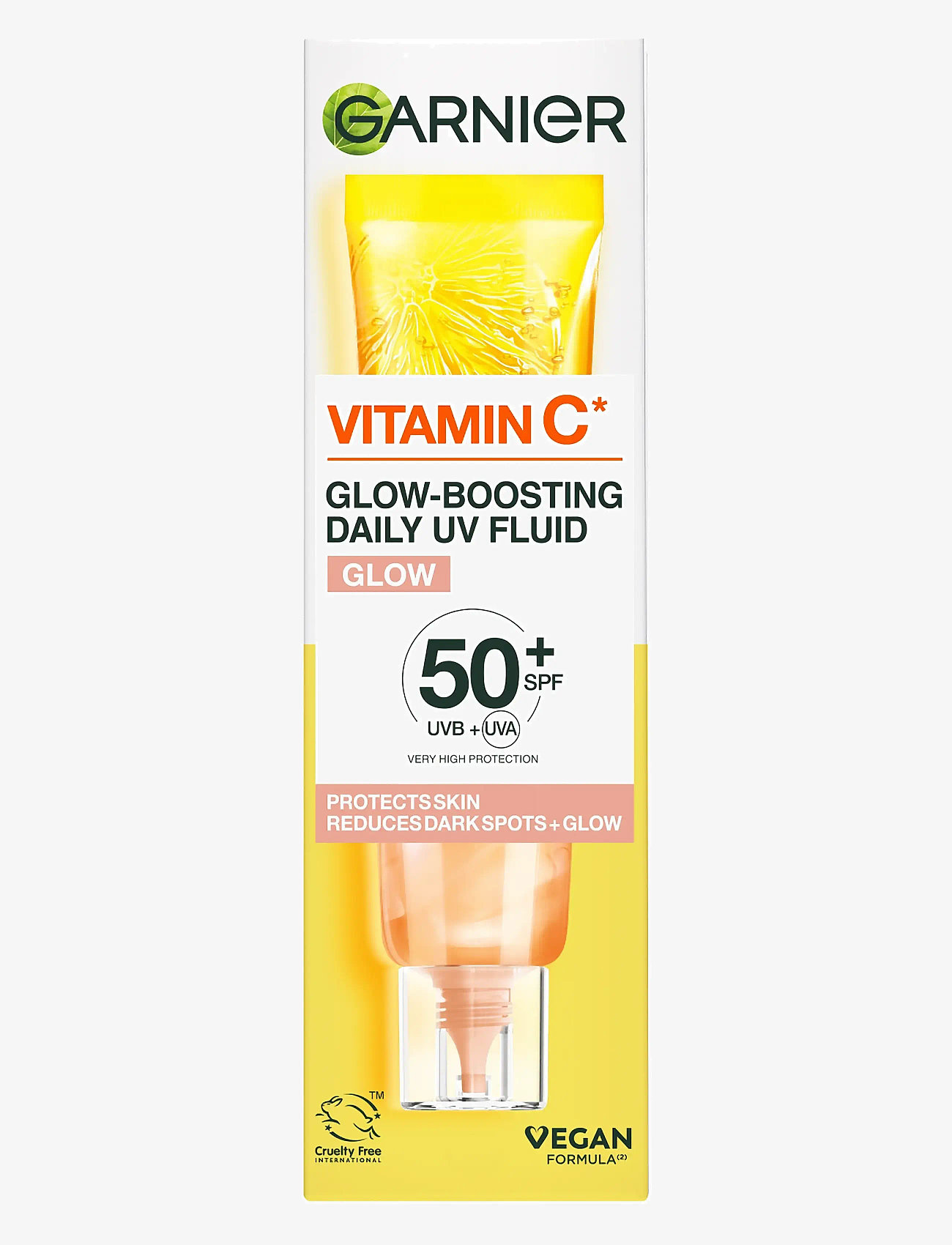 Garnier - Garnier Skin Active Vitamin C Glow Boosting Daily UV Fluid SPF50+ - veidui - skin active - 1
