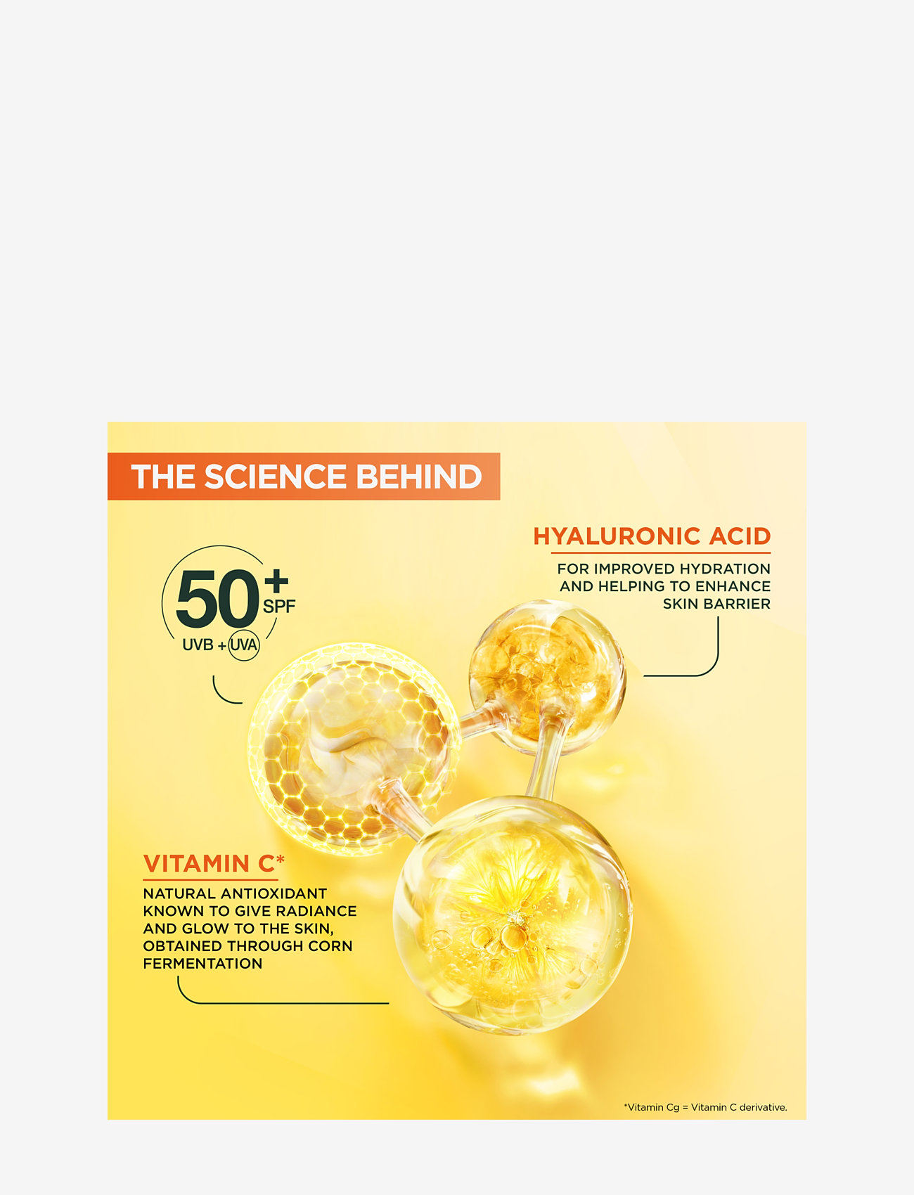 Garnier - Garnier Skin Active Vitamin C Glow Boosting Daily UV Fluid SPF50+ - veidui - skin active - 4