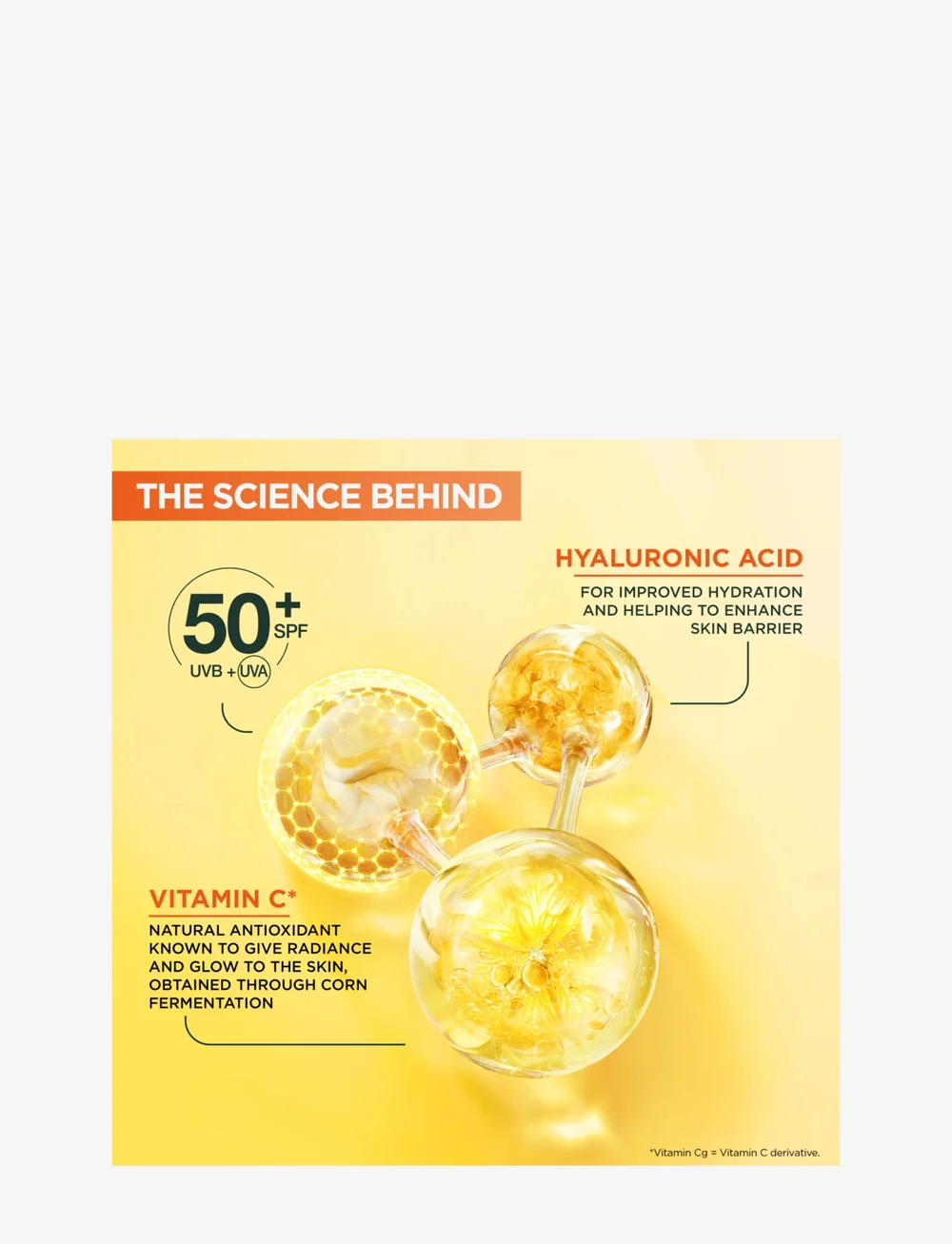 Garnier - Garnier Skin Active Vitamin C Glow Boosting Daily UV Fluid SPF50+ - til ansigtet - skin active - 4