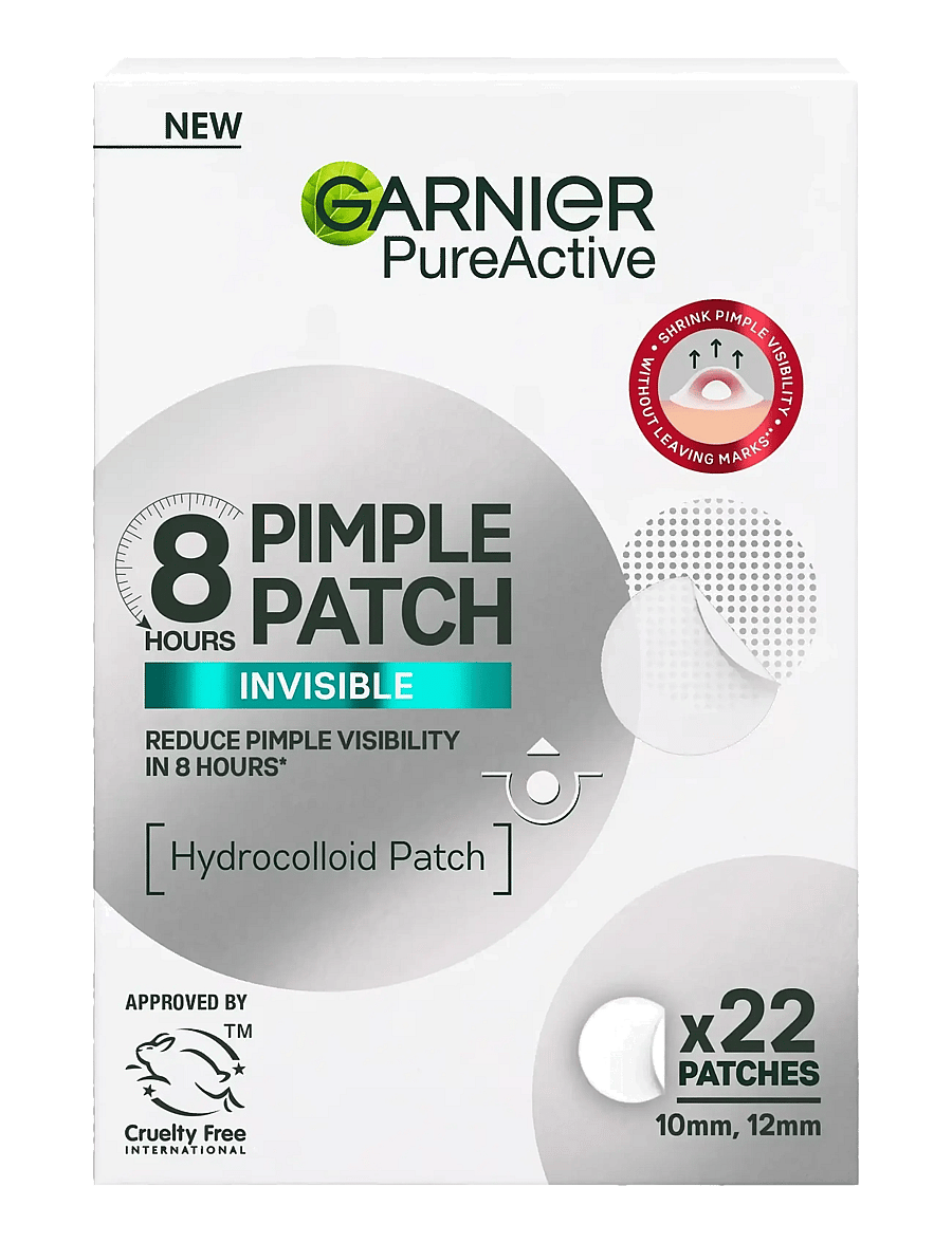 Garnier - Garnier PureActive Invisible Pimple Patch for impure skin 22 pc - spordihooldusvahendid - clear - 0