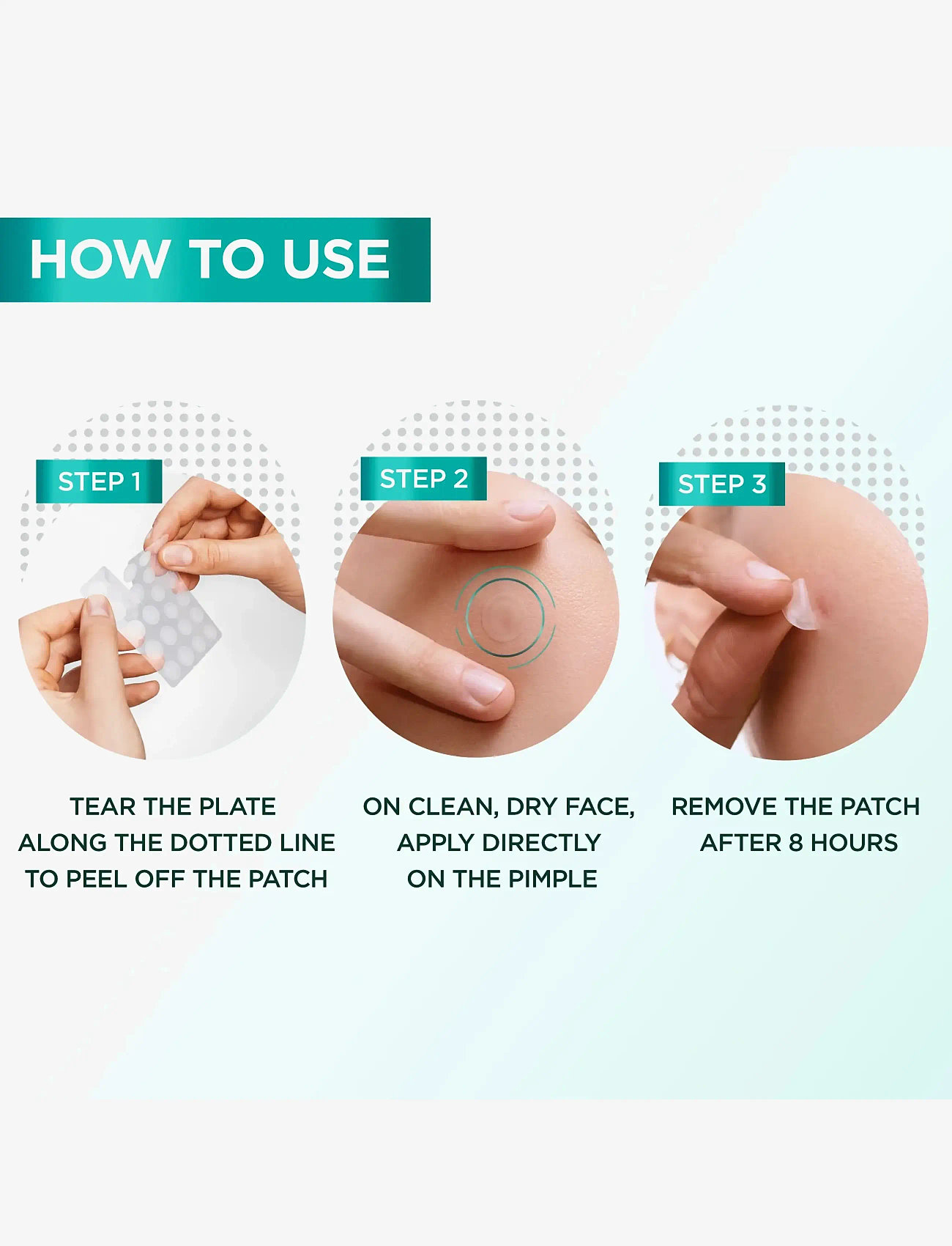 Garnier - Garnier PureActive Invisible Pimple Patch for impure skin 22 pc - laveste priser - clear - 4