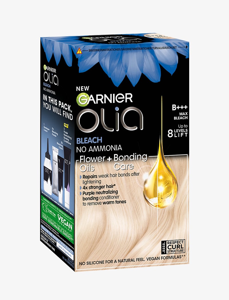 Garnier - Garnier Olia permanent hair color B+++ Max Bleach - varanlegir hárlitir - max bleach 8 lift - 1