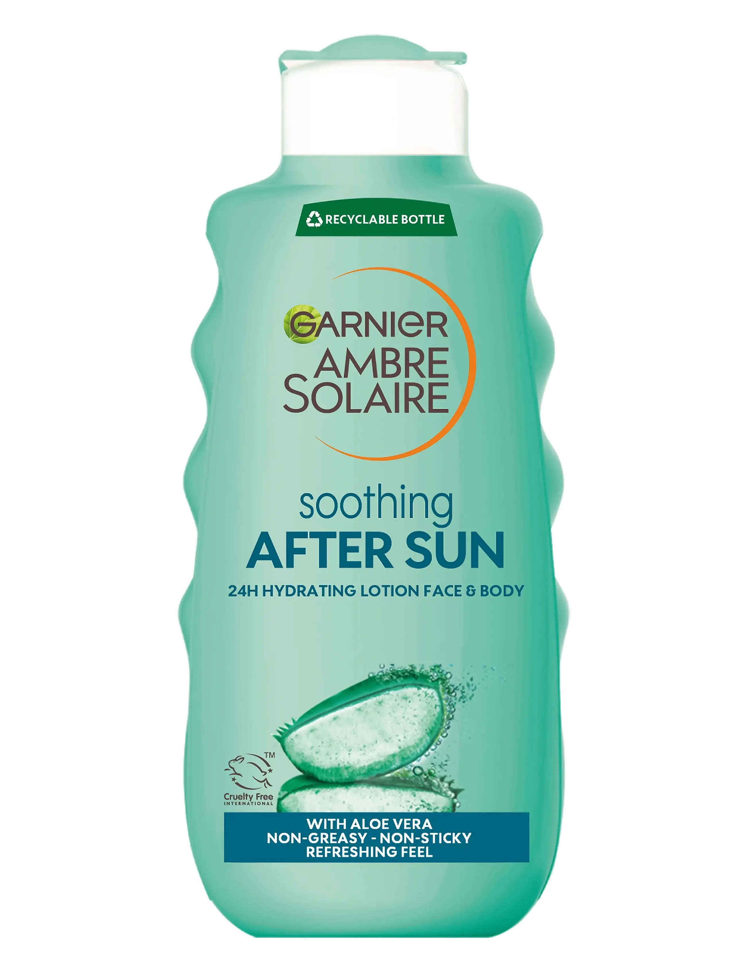 Garnier Garnier Ambre Solaire After Sun 24h Hydrating Face & Body Lotion for normal skin 175 ml - Hudvård - CLEAR / undefined